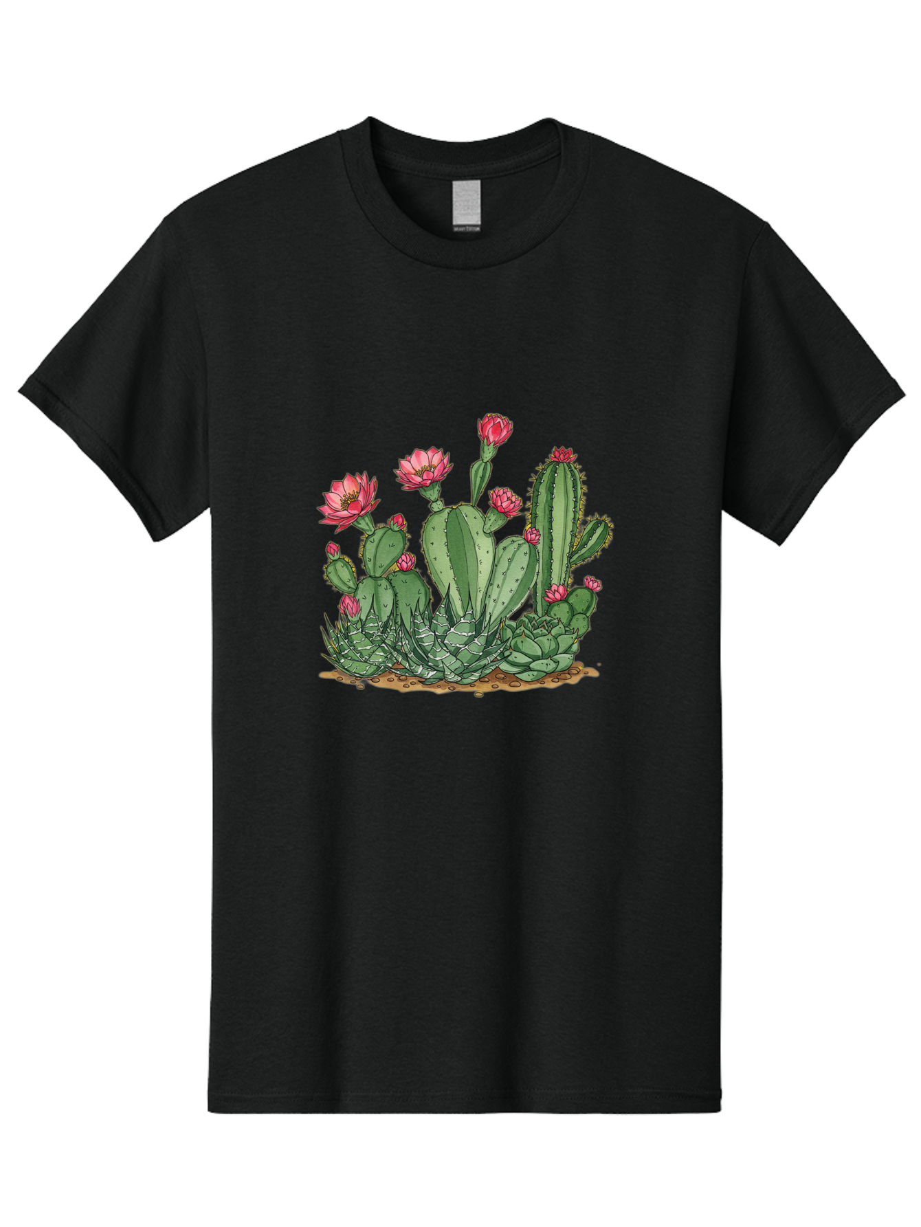Prickly-Pear-Cactus Men'S Graphic Tee, 100% Cotton, Comfortable Casual Summer Wear, Machine Washable, Vintage Camera, Old Camera, Antique Camera, Black Camera, Classic Photography, Photography Equipment, Nostalgic Device, Film Camera, Bal173