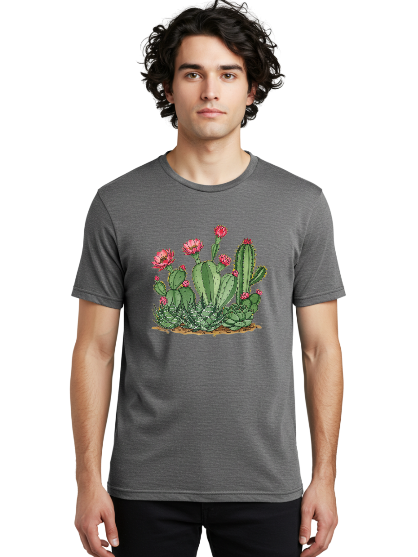 Prickly-Pear-Cactus Men'S Graphic Tee, 100% Cotton, Comfortable Casual Summer Wear, Machine Washable, Vintage Camera, Old Camera, Antique Camera, Black Camera, Classic Photography, Photography Equipment, Nostalgic Device, Film Camera, Bal173
