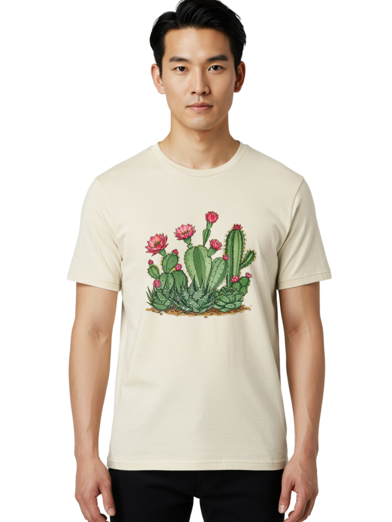 Prickly-Pear-Cactus Men'S Graphic Tee, 100% Cotton, Comfortable Casual Summer Wear, Machine Washable, Vintage Camera, Old Camera, Antique Camera, Black Camera, Classic Photography, Photography Equipment, Nostalgic Device, Film Camera, Bal173