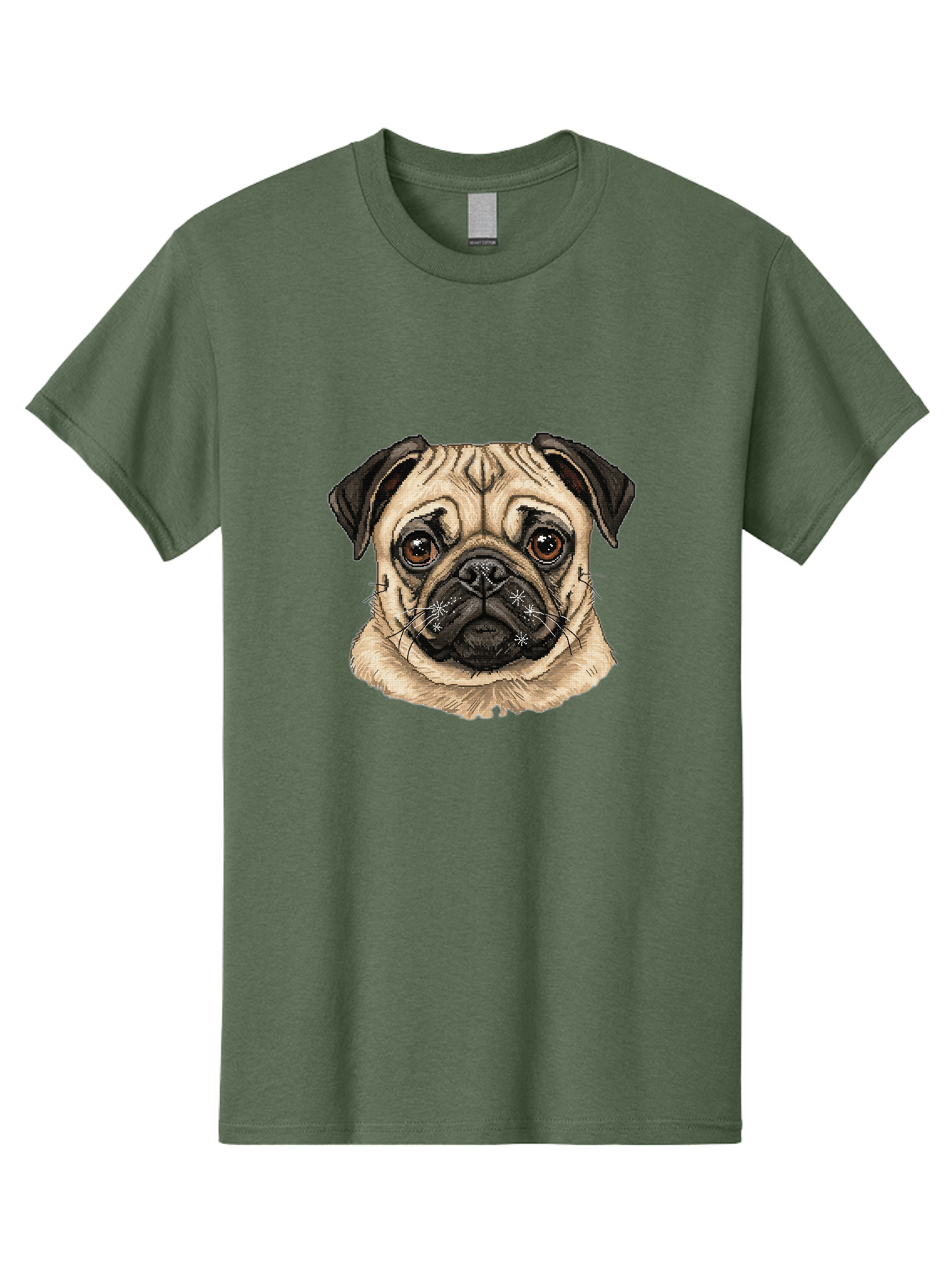 Pug Men'S Graphic Tee, 100% Cotton, Comfortable Casual Summer Wear, Machine Washable, Vintage Camera, Old Camera, Antique Camera, Black Camera, Classic Photography, Photography Equipment, Nostalgic Device, Film Camera, Camera Art Bal174