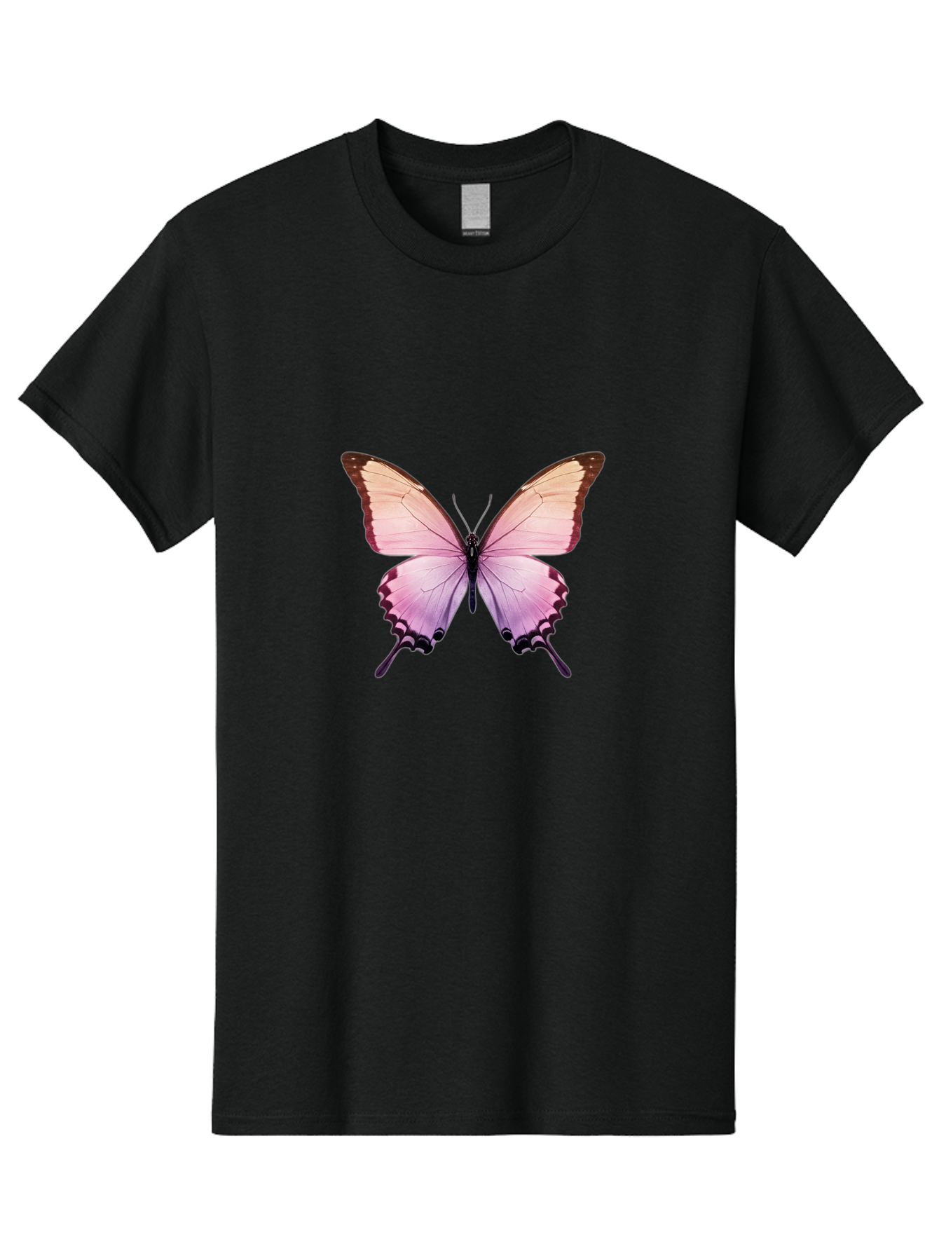 Purple-Butterfly Men'S Graphic Tee, 100% Cotton, Comfortable Casual Summer Wear, Machine Washable, Vintage Camera, Old Camera, Antique Camera, Black Camera, Classic Photography, Photography Equipment, Nostalgic Device, Film Camera, Camera Art Bal178