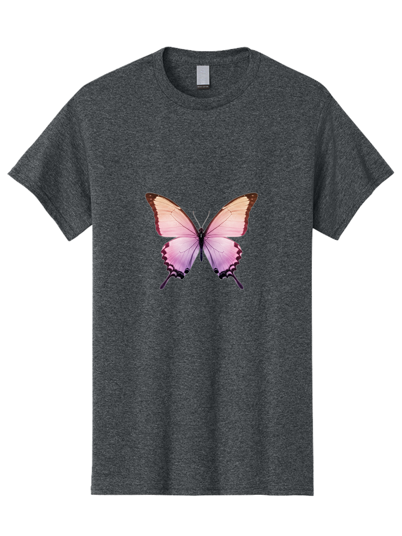 Purple-Butterfly Men'S Graphic Tee, 100% Cotton, Comfortable Casual Summer Wear, Machine Washable, Vintage Camera, Old Camera, Antique Camera, Black Camera, Classic Photography, Photography Equipment, Nostalgic Device, Film Camera, Camera Art Bal178