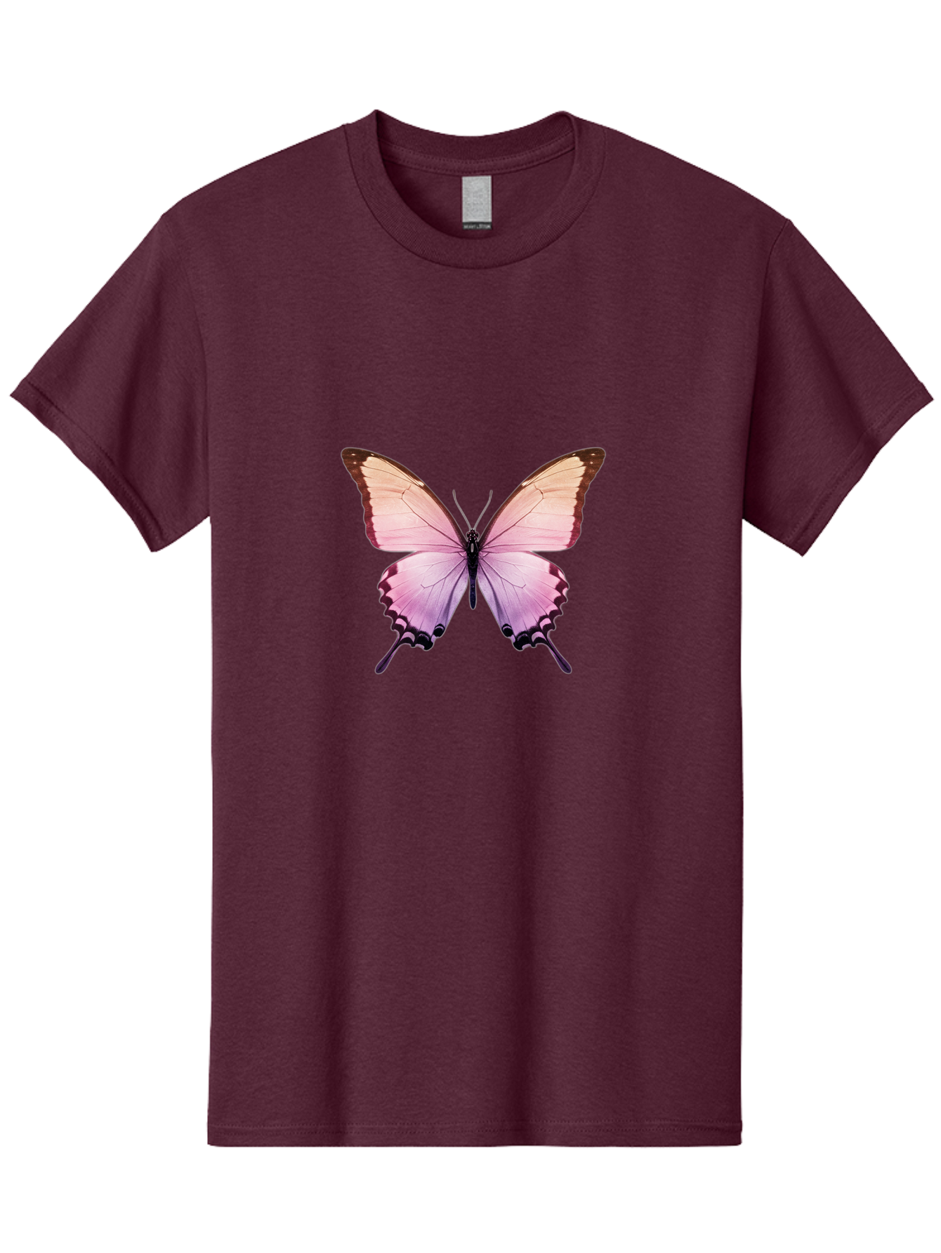 Purple-Butterfly Men'S Graphic Tee, 100% Cotton, Comfortable Casual Summer Wear, Machine Washable, Vintage Camera, Old Camera, Antique Camera, Black Camera, Classic Photography, Photography Equipment, Nostalgic Device, Film Camera, Camera Art Bal178
