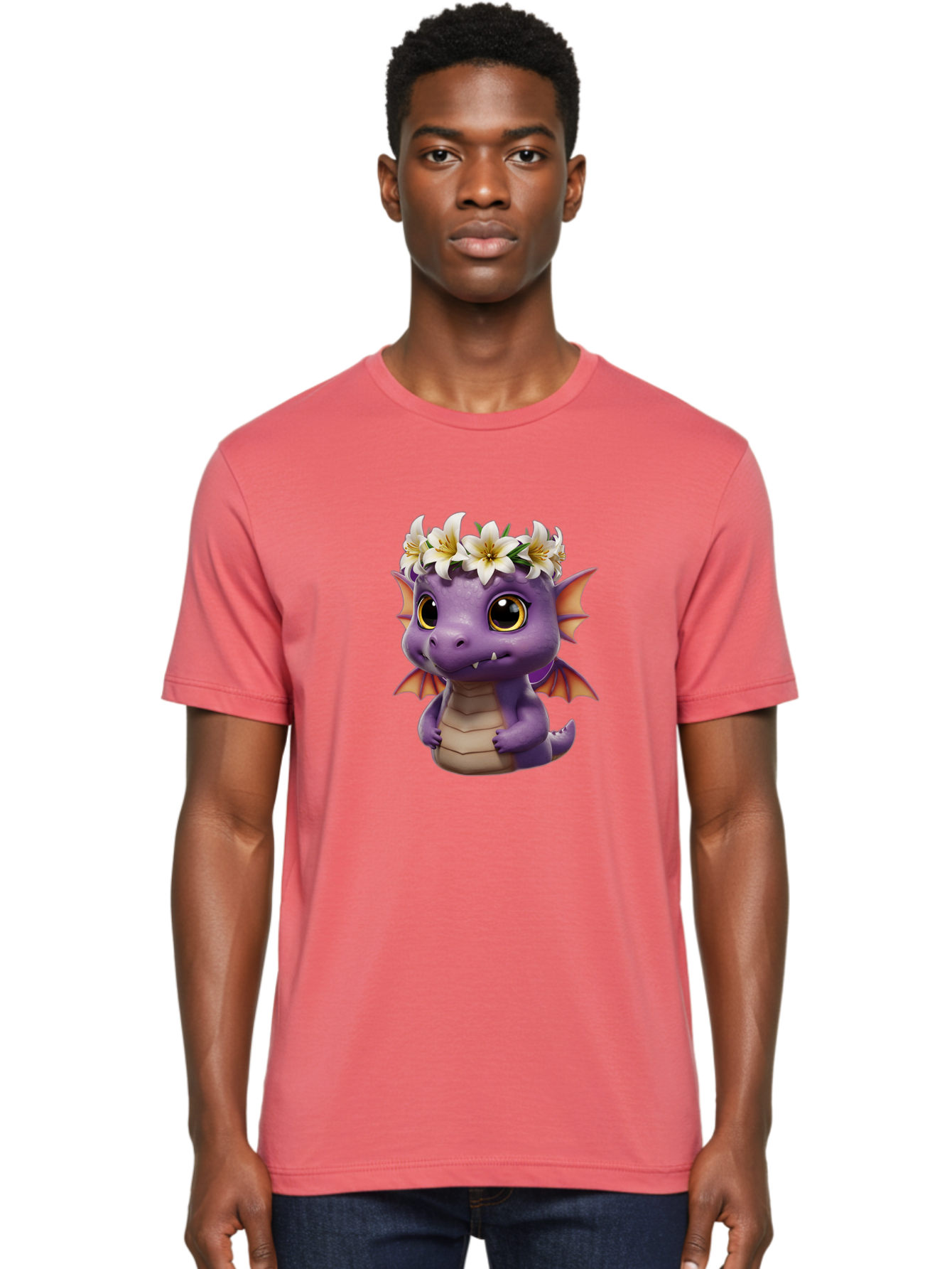 Purple-Dragon-With-Flowers Men'S Graphic Tee, 100% Cotton, Comfortable Casual Summer Wear, Machine Washable, Vintage Camera, Old Camera, Antique Camera, Black Camera, Classic Photography, Photography Equipment, Nostalgic Device, Film Camera, Bal181