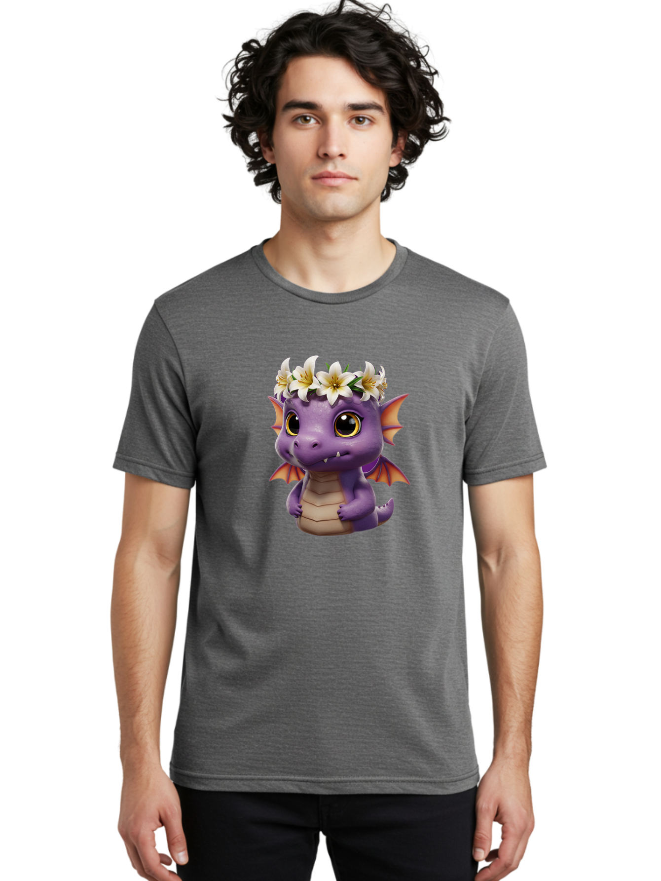 Purple-Dragon-With-Flowers Men'S Graphic Tee, 100% Cotton, Comfortable Casual Summer Wear, Machine Washable, Vintage Camera, Old Camera, Antique Camera, Black Camera, Classic Photography, Photography Equipment, Nostalgic Device, Film Camera, Bal181