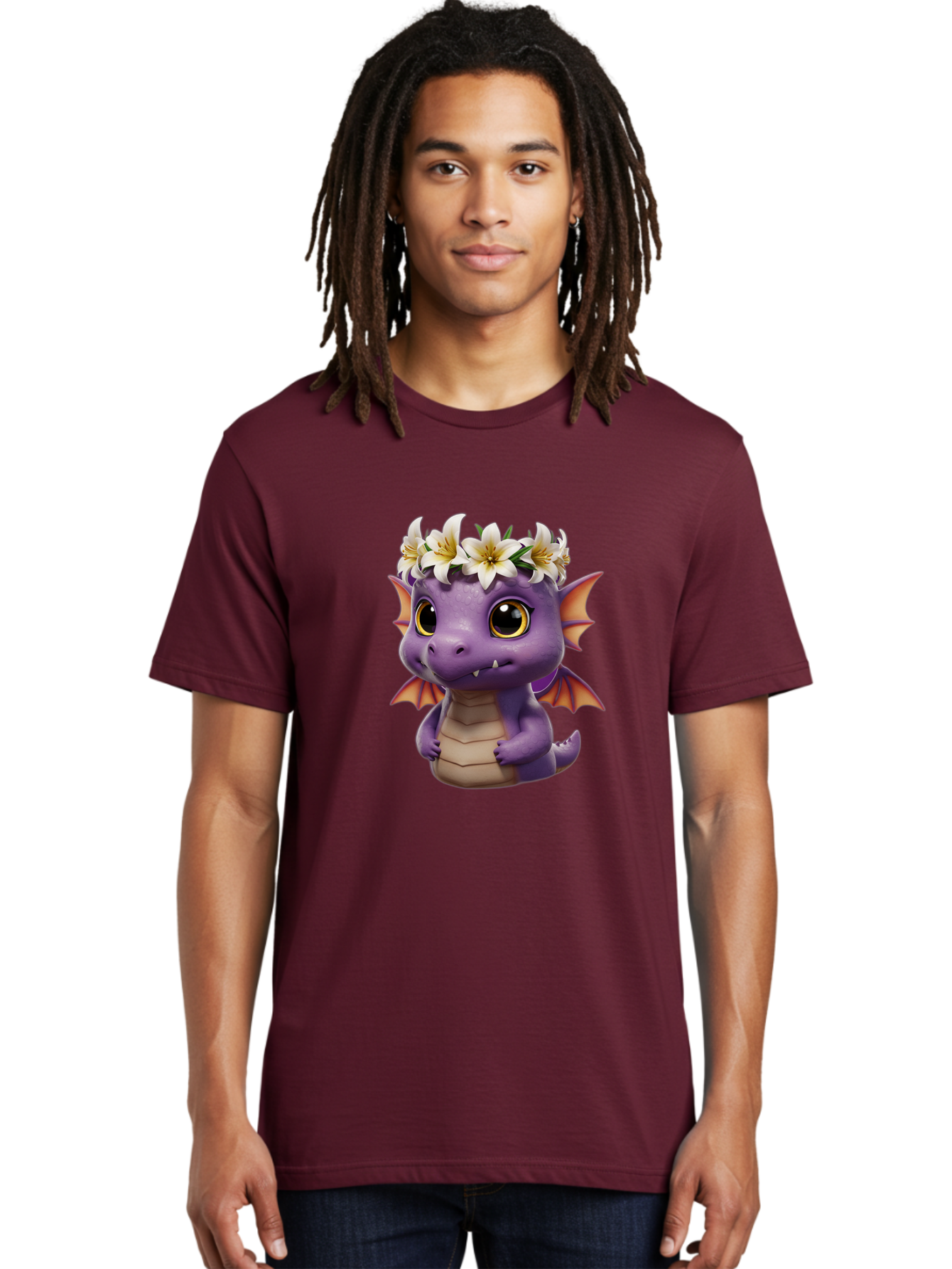 Purple-Dragon-With-Flowers Men'S Graphic Tee, 100% Cotton, Comfortable Casual Summer Wear, Machine Washable, Vintage Camera, Old Camera, Antique Camera, Black Camera, Classic Photography, Photography Equipment, Nostalgic Device, Film Camera, Bal181