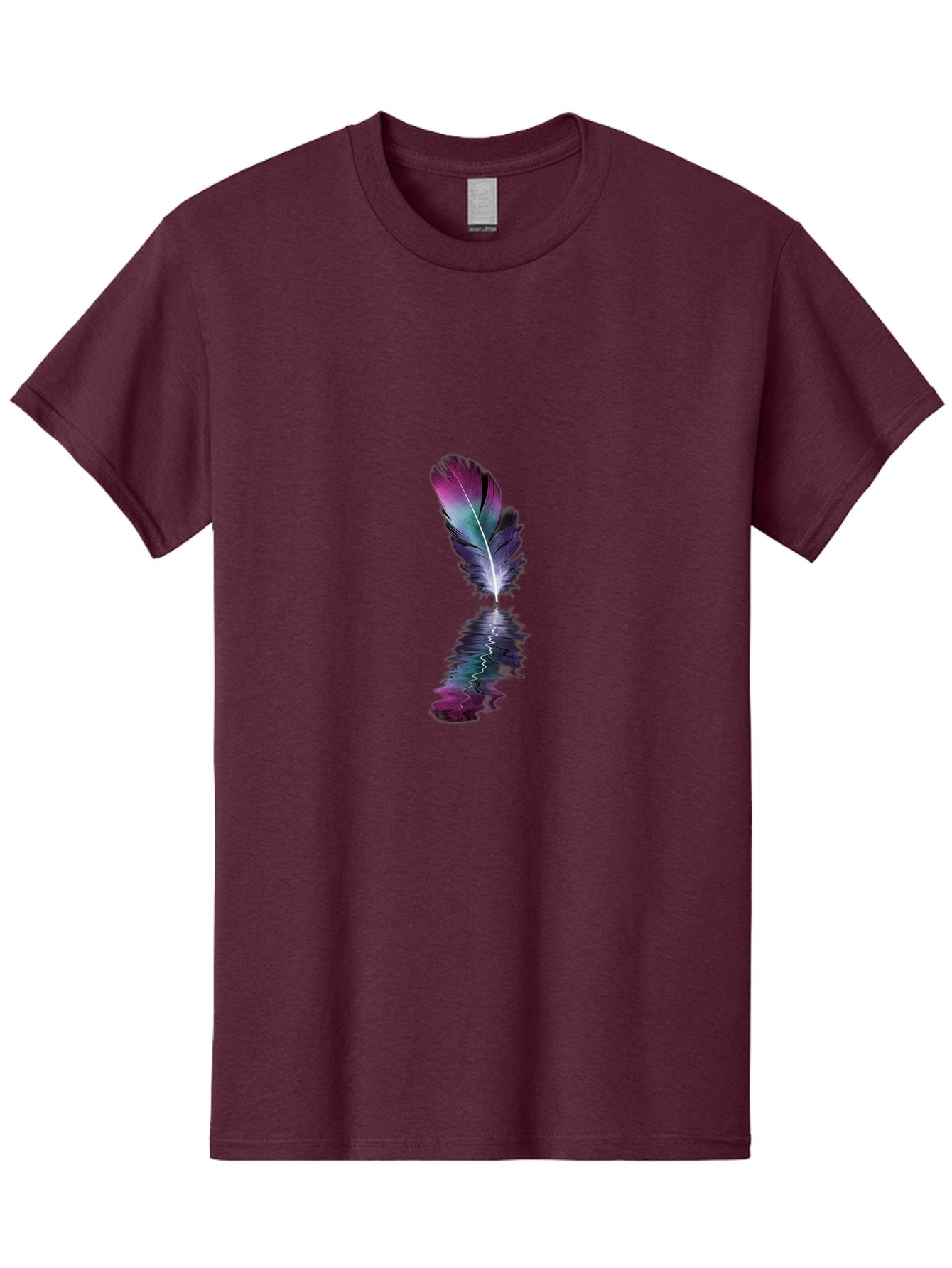 Purple-Feather Men'S Graphic Tee, 100% Cotton, Comfortable Casual Summer Wear, Machine Washable, Vintage Camera, Old Camera, Antique Camera, Black Camera, Classic Photography, Photography Equipment, Nostalgic Device, Film Camera, Camera Art Bal184