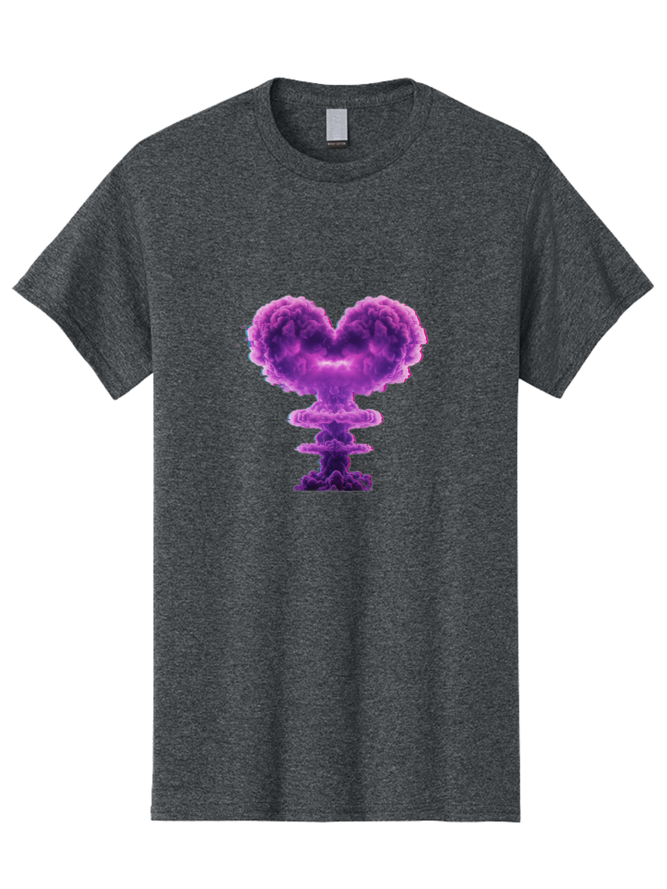 Purple-Heart-Explosion Men'S Graphic Tee, 100% Cotton, Comfortable Casual Summer Wear, Machine Washable, Vintage Camera, Old Camera, Antique Camera, Black Camera, Classic Photography, Photography Equipment, Nostalgic Device, Film Camera, Bal186