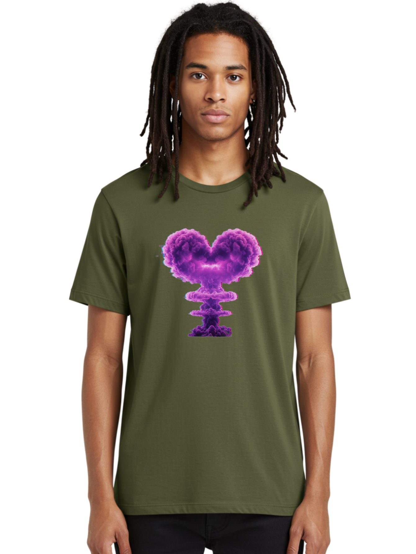 Purple-Heart-Explosion Men'S Graphic Tee, 100% Cotton, Comfortable Casual Summer Wear, Machine Washable, Vintage Camera, Old Camera, Antique Camera, Black Camera, Classic Photography, Photography Equipment, Nostalgic Device, Film Camera, Bal186