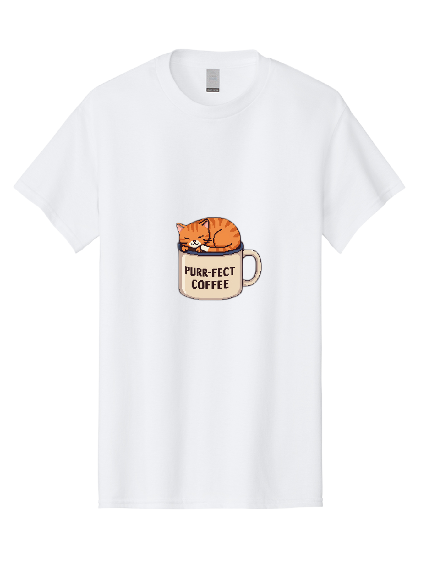 Purr-Fect-Coffee Men'S Graphic Tee, 100% Cotton, Comfortable Casual Summer Wear, Machine Washable, Vintage Camera, Old Camera, Antique Camera, Black Camera, Classic Photography, Photography Equipment, Nostalgic Device, Film Camera, Camera Art Bal191