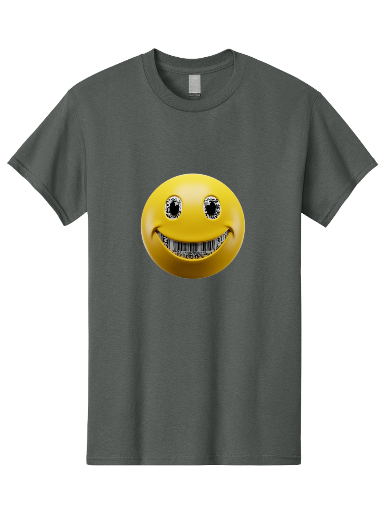 Qr-Code-Smiley Men'S Graphic Tee, 100% Cotton, Comfortable Casual Summer Wear, Machine Washable, Vintage Camera, Old Camera, Antique Camera, Black Camera, Classic Photography, Photography Equipment, Nostalgic Device, Film Camera, Camera Art Bal192