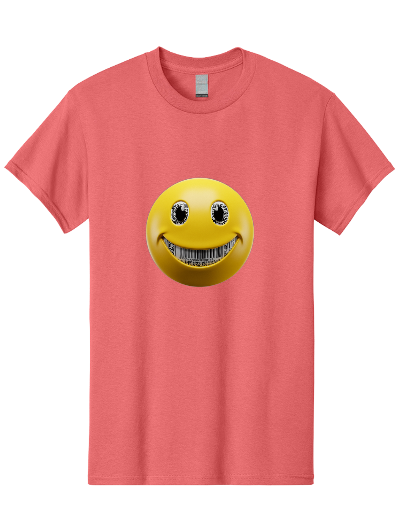 Qr-Code-Smiley Men'S Graphic Tee, 100% Cotton, Comfortable Casual Summer Wear, Machine Washable, Vintage Camera, Old Camera, Antique Camera, Black Camera, Classic Photography, Photography Equipment, Nostalgic Device, Film Camera, Camera Art Bal192