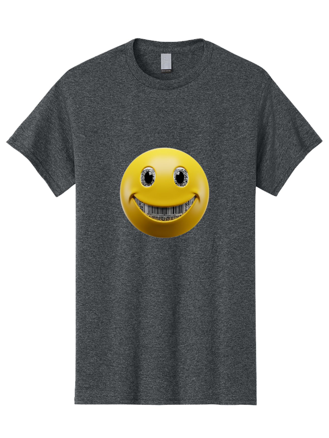 Qr-Code-Smiley Men'S Graphic Tee, 100% Cotton, Comfortable Casual Summer Wear, Machine Washable, Vintage Camera, Old Camera, Antique Camera, Black Camera, Classic Photography, Photography Equipment, Nostalgic Device, Film Camera, Camera Art Bal192