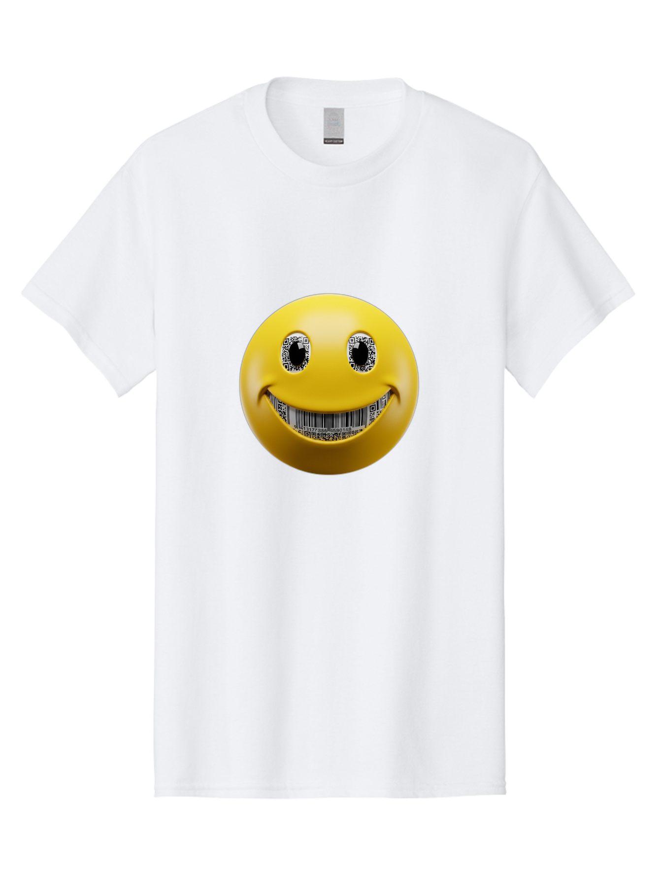 Qr-Code-Smiley Men'S Graphic Tee, 100% Cotton, Comfortable Casual Summer Wear, Machine Washable, Vintage Camera, Old Camera, Antique Camera, Black Camera, Classic Photography, Photography Equipment, Nostalgic Device, Film Camera, Camera Art Bal192