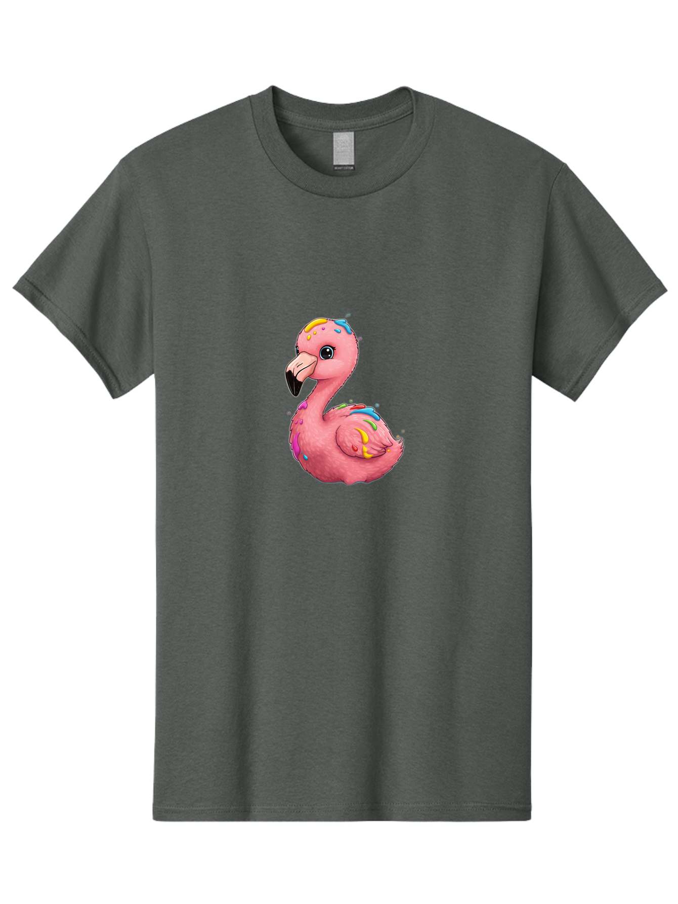 Rainbow-Flamingo Men'S Graphic Tee, 100% Cotton, Comfortable Casual Summer Wear, Machine Washable, Vintage Camera, Old Camera, Antique Camera, Black Camera, Classic Photography, Photography Equipment, Nostalgic Device, Film Camera, Camera Art Bal197