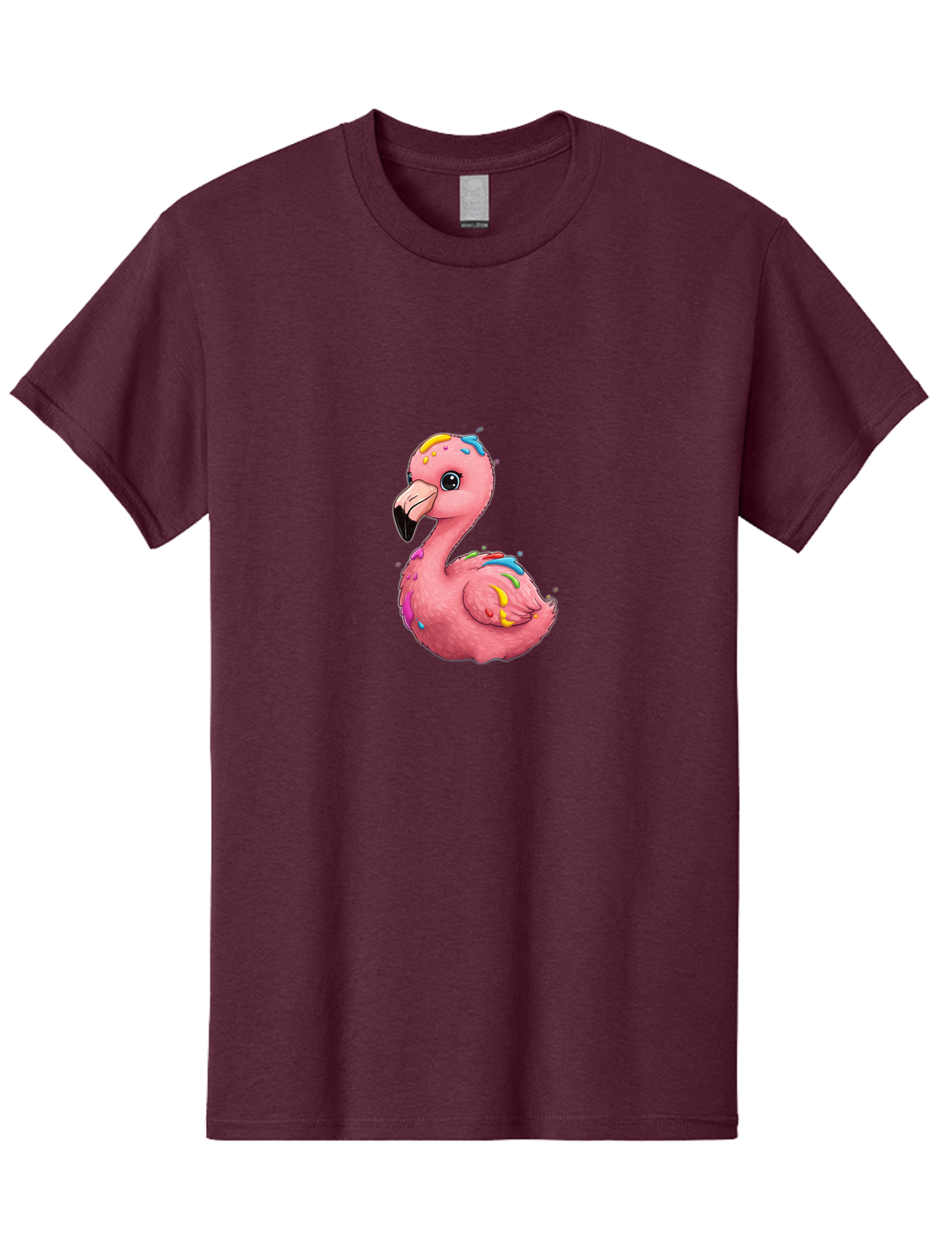 Rainbow-Flamingo Men'S Graphic Tee, 100% Cotton, Comfortable Casual Summer Wear, Machine Washable, Vintage Camera, Old Camera, Antique Camera, Black Camera, Classic Photography, Photography Equipment, Nostalgic Device, Film Camera, Camera Art Bal197