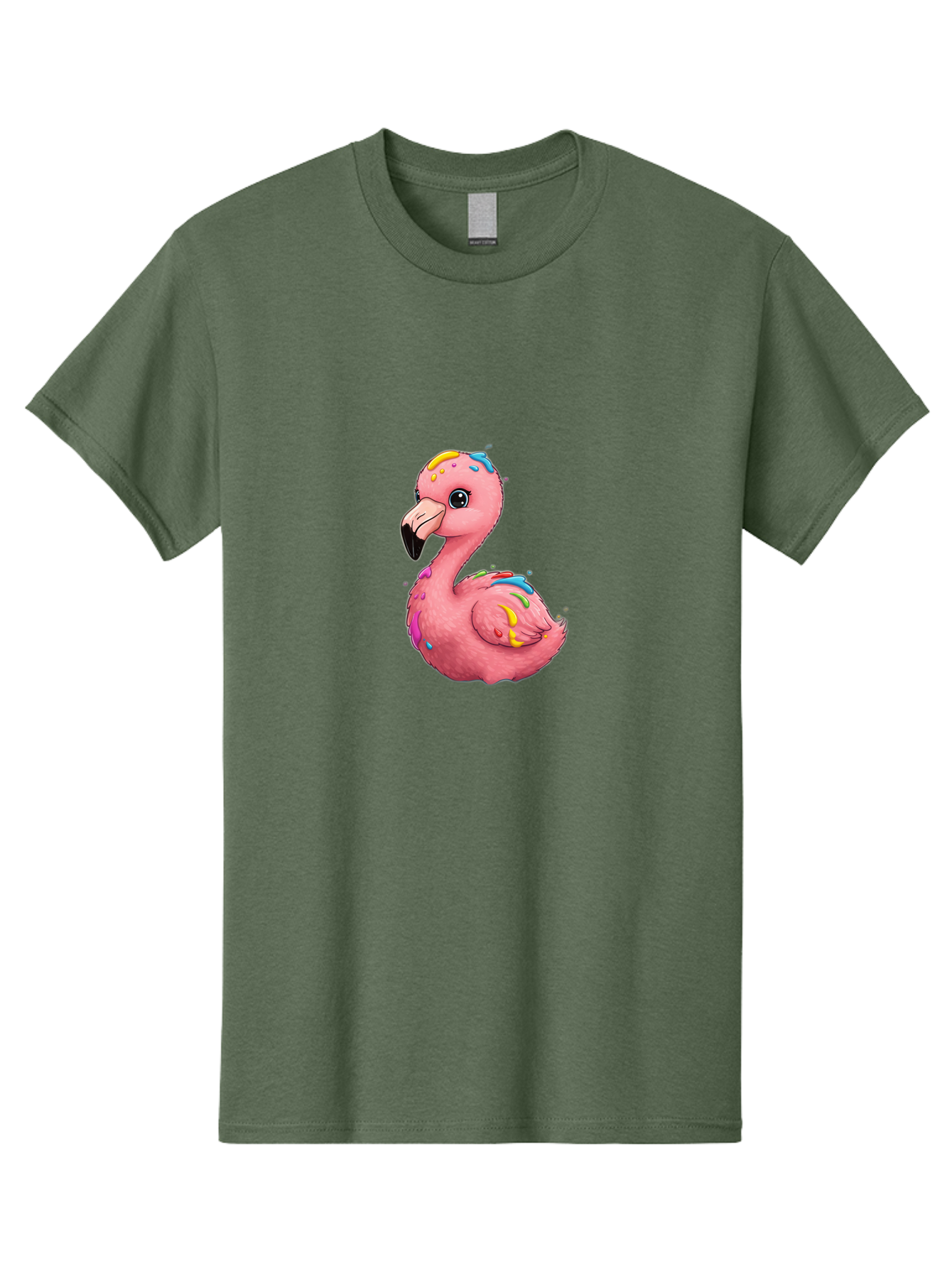 Rainbow-Flamingo Men'S Graphic Tee, 100% Cotton, Comfortable Casual Summer Wear, Machine Washable, Vintage Camera, Old Camera, Antique Camera, Black Camera, Classic Photography, Photography Equipment, Nostalgic Device, Film Camera, Camera Art Bal197