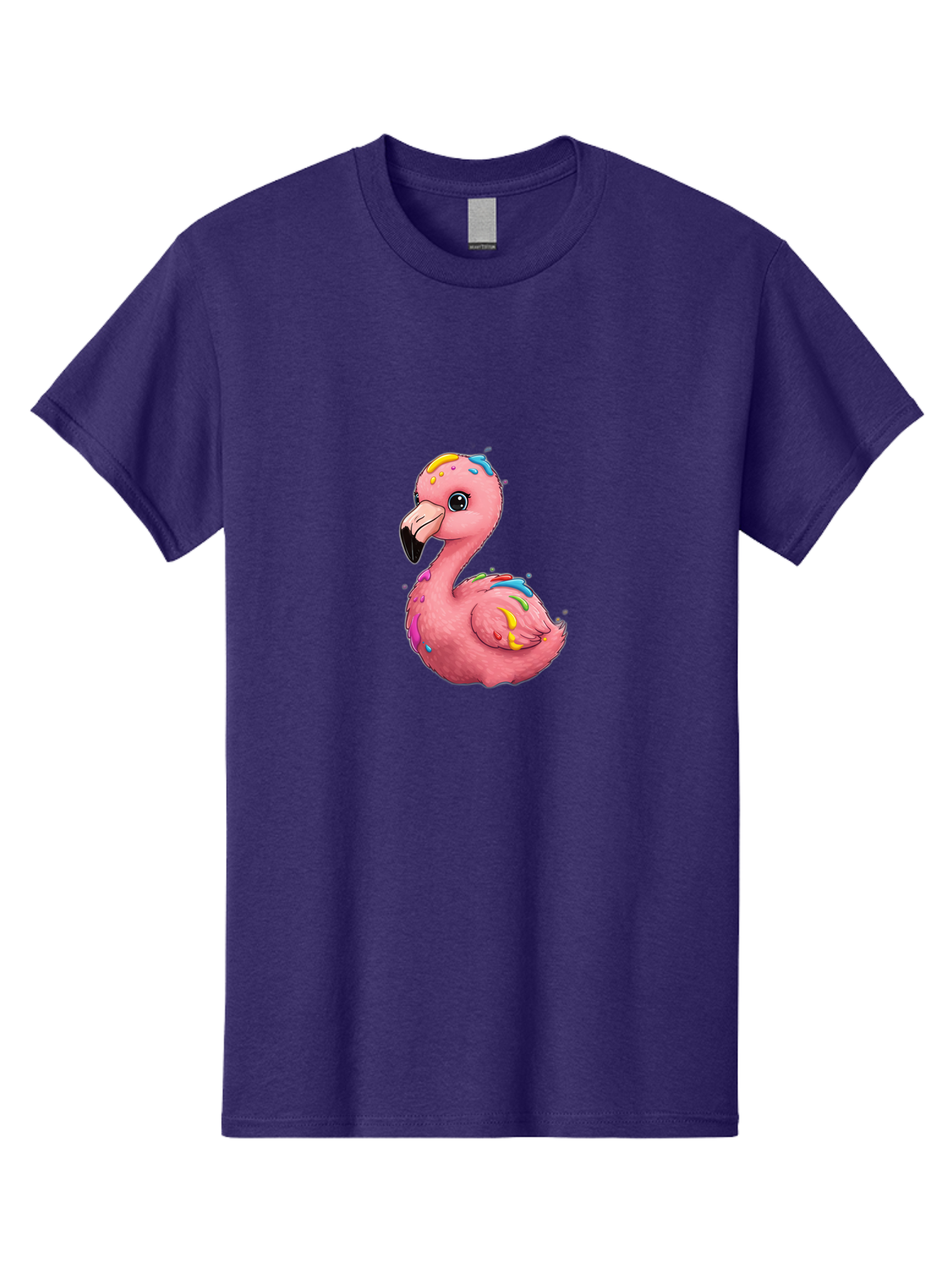 Rainbow-Flamingo Men'S Graphic Tee, 100% Cotton, Comfortable Casual Summer Wear, Machine Washable, Vintage Camera, Old Camera, Antique Camera, Black Camera, Classic Photography, Photography Equipment, Nostalgic Device, Film Camera, Camera Art Bal197