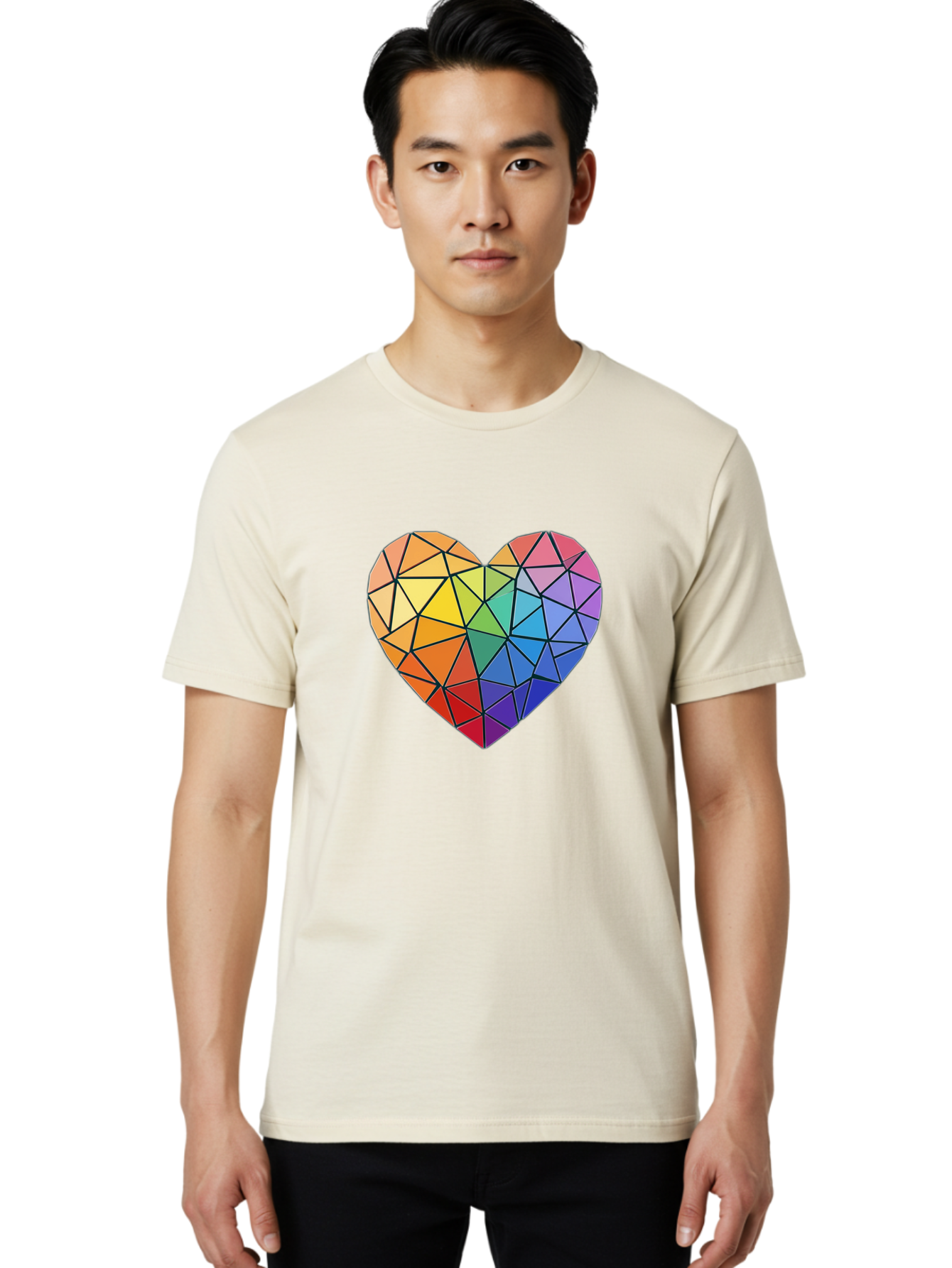 Rainbow-Heart Men'S Graphic Tee, 100% Cotton, Comfortable Casual Summer Wear, Machine Washable, Vintage Camera, Old Camera, Antique Camera, Black Camera, Classic Photography, Photography Equipment, Nostalgic Device, Film Camera, Camera Art Bal198