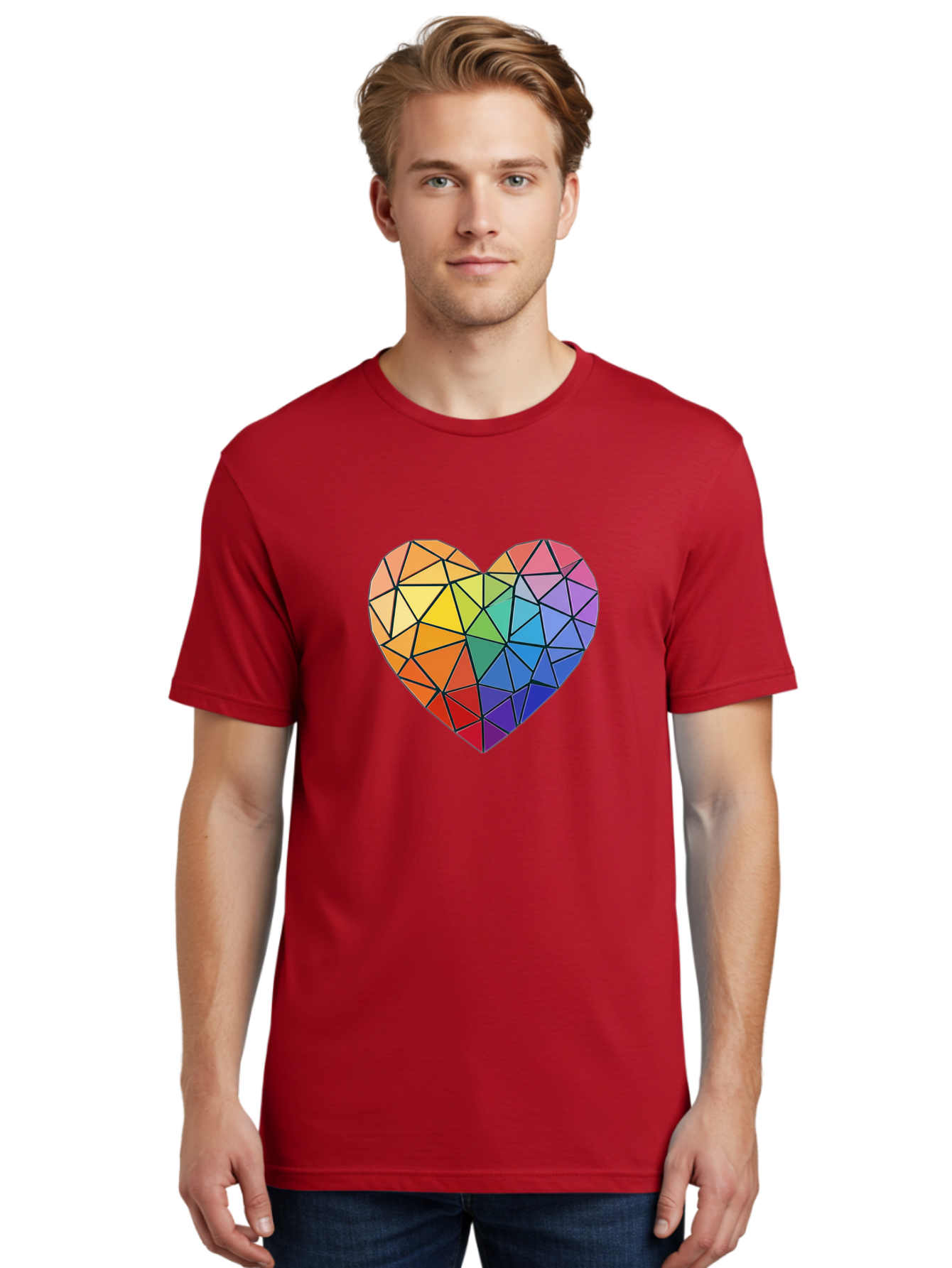 Rainbow-Heart Men'S Graphic Tee, 100% Cotton, Comfortable Casual Summer Wear, Machine Washable, Vintage Camera, Old Camera, Antique Camera, Black Camera, Classic Photography, Photography Equipment, Nostalgic Device, Film Camera, Camera Art Bal198