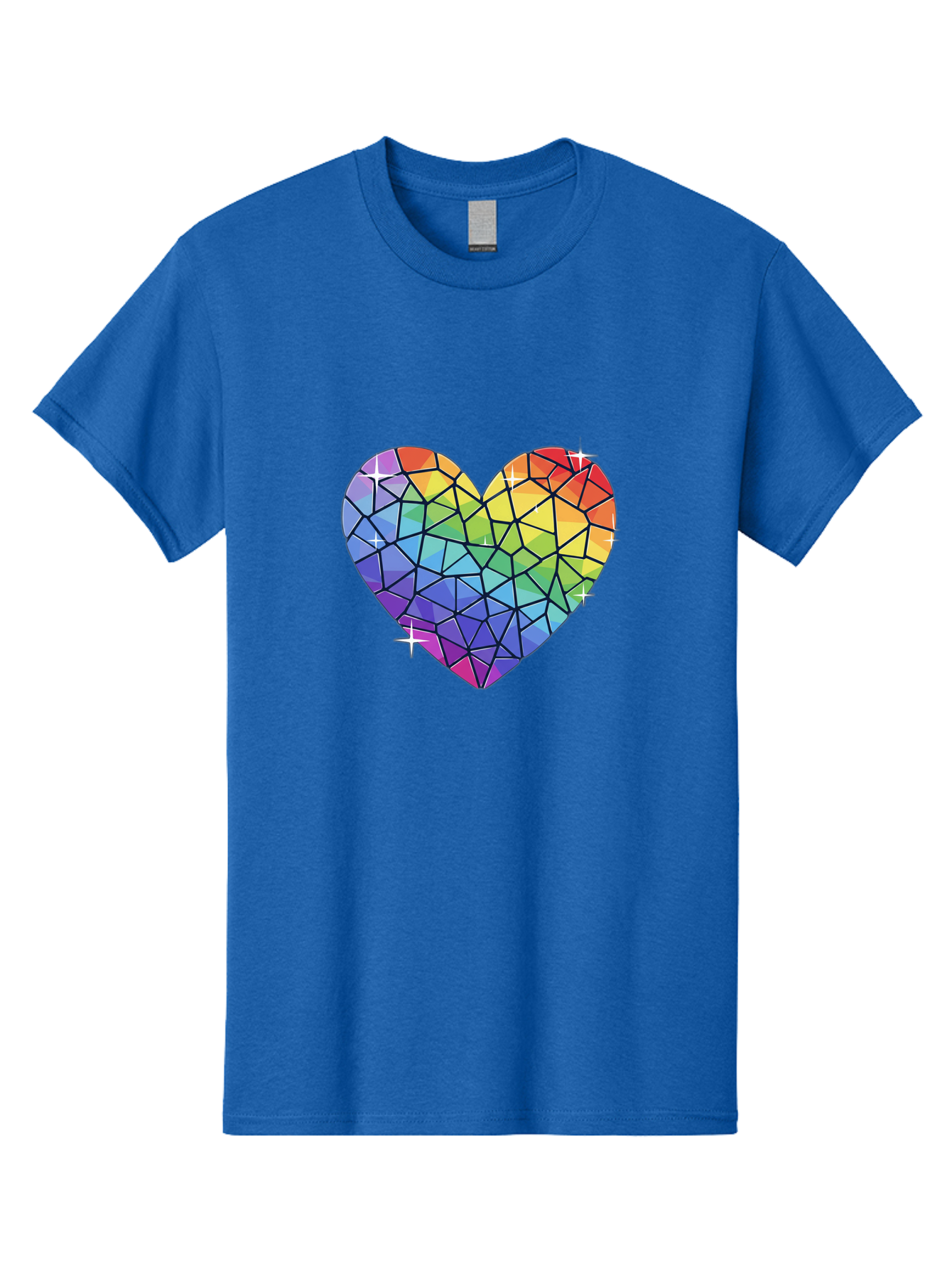 Rainbow-Mosaic-Heart Men'S Graphic Tee, 100% Cotton, Comfortable Casual Summer Wear, Machine Washable, Vintage Camera, Old Camera, Antique Camera, Black Camera, Classic Photography, Photography Equipment, Nostalgic Device, Film Camera, Bal199