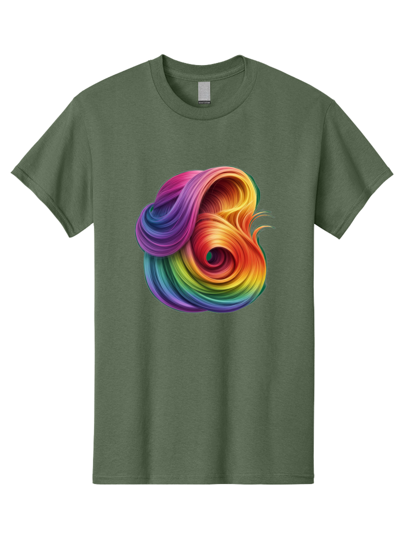 Rainbow-Swirl Men'S Graphic Tee, 100% Cotton, Comfortable Casual Summer Wear, Machine Washable, Vintage Camera, Old Camera, Antique Camera, Black Camera, Classic Photography, Photography Equipment, Nostalgic Device, Film Camera, Camera Art Bal206