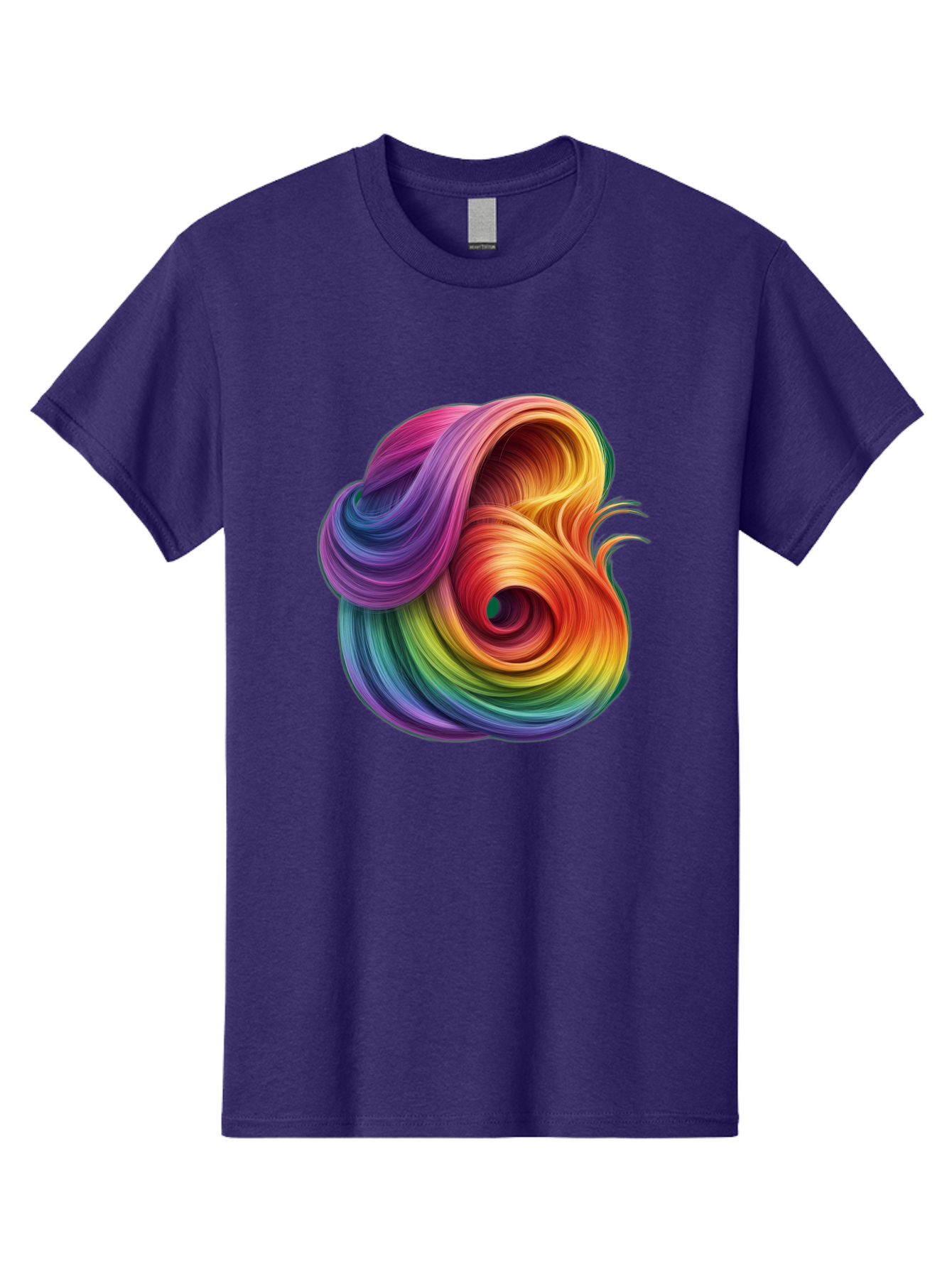 Rainbow-Swirl Men'S Graphic Tee, 100% Cotton, Comfortable Casual Summer Wear, Machine Washable, Vintage Camera, Old Camera, Antique Camera, Black Camera, Classic Photography, Photography Equipment, Nostalgic Device, Film Camera, Camera Art Bal206
