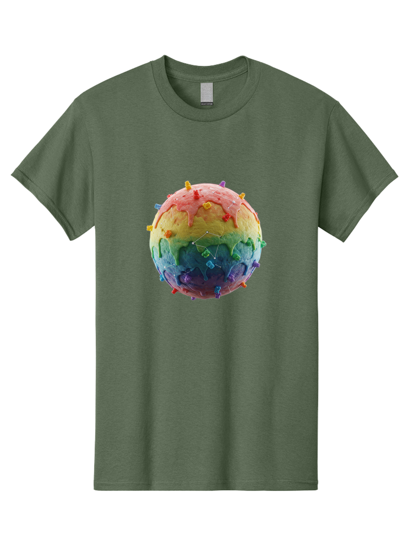 Rainbow-Virus Men'S Graphic Tee, 100% Cotton, Comfortable Casual Summer Wear, Machine Washable, Vintage Camera, Old Camera, Antique Camera, Black Camera, Classic Photography, Photography Equipment, Nostalgic Device, Film Camera, Camera Art Bal207