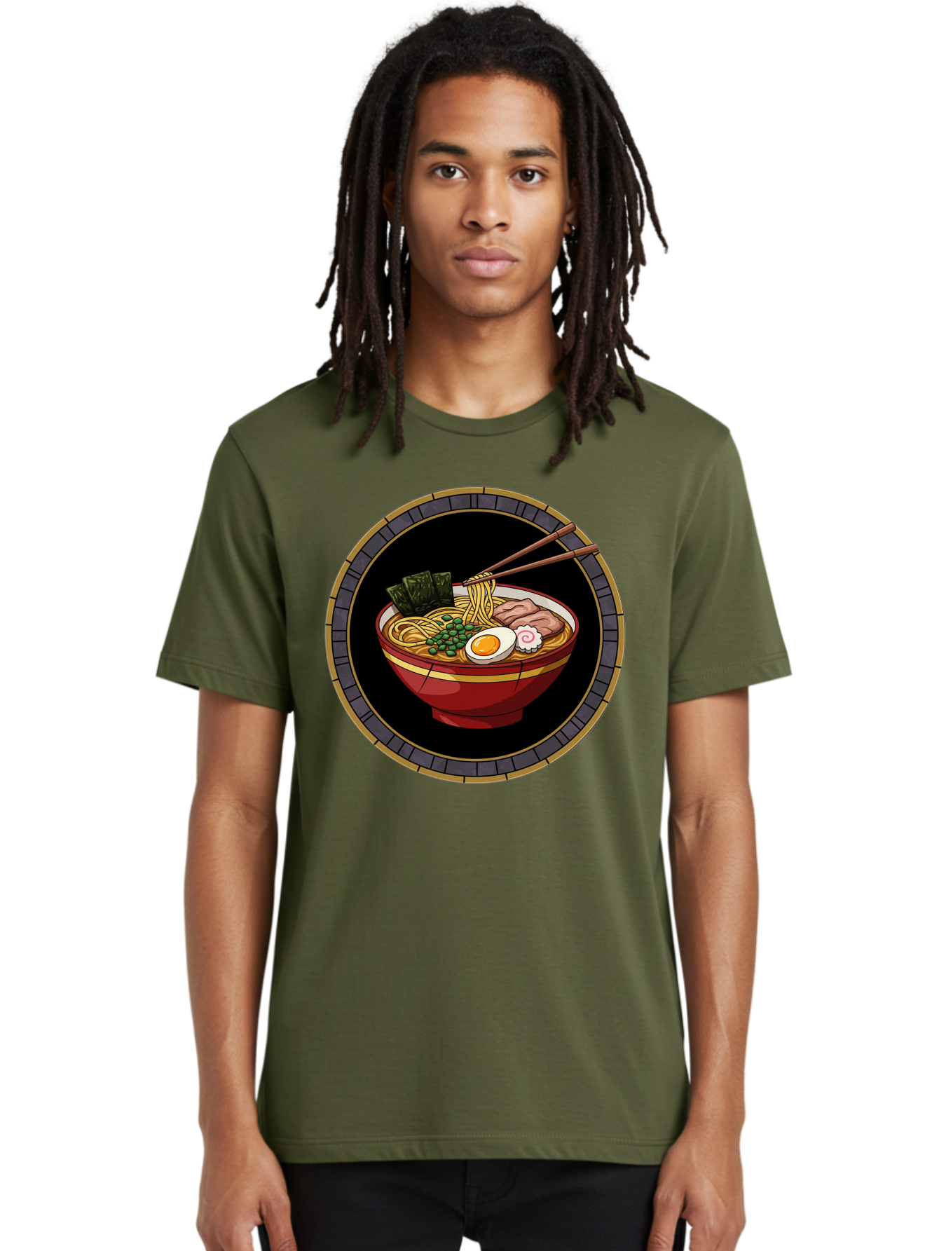 Ramen-Bowl Men'S Graphic Tee, 100% Cotton, Comfortable Casual Summer Wear, Machine Washable, Vintage Camera, Old Camera, Antique Camera, Black Camera, Classic Photography, Photography Equipment, Nostalgic Device, Film Camera, Camera Art Bal208