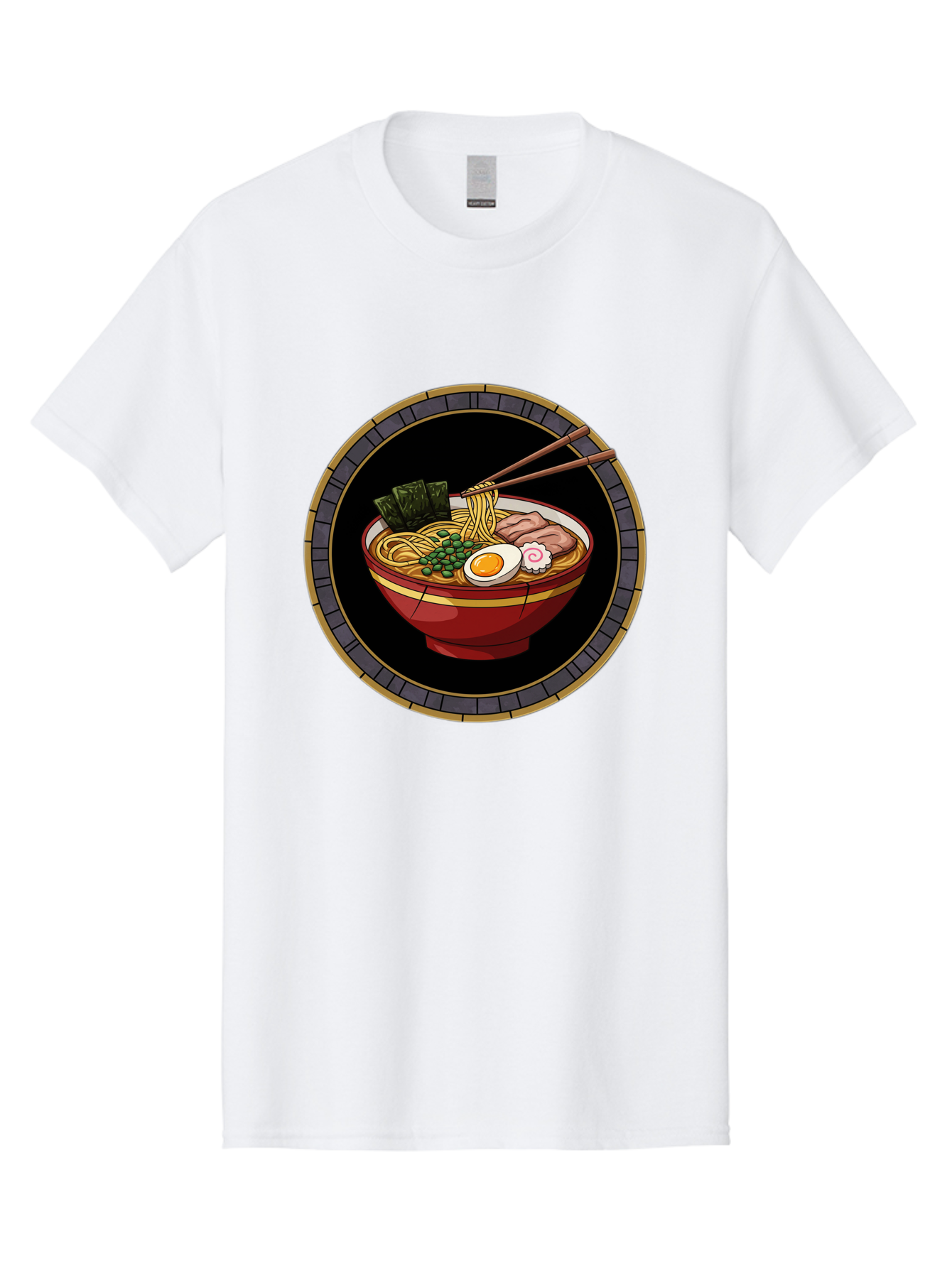 Ramen-Bowl Men'S Graphic Tee, 100% Cotton, Comfortable Casual Summer Wear, Machine Washable, Vintage Camera, Old Camera, Antique Camera, Black Camera, Classic Photography, Photography Equipment, Nostalgic Device, Film Camera, Camera Art Bal208