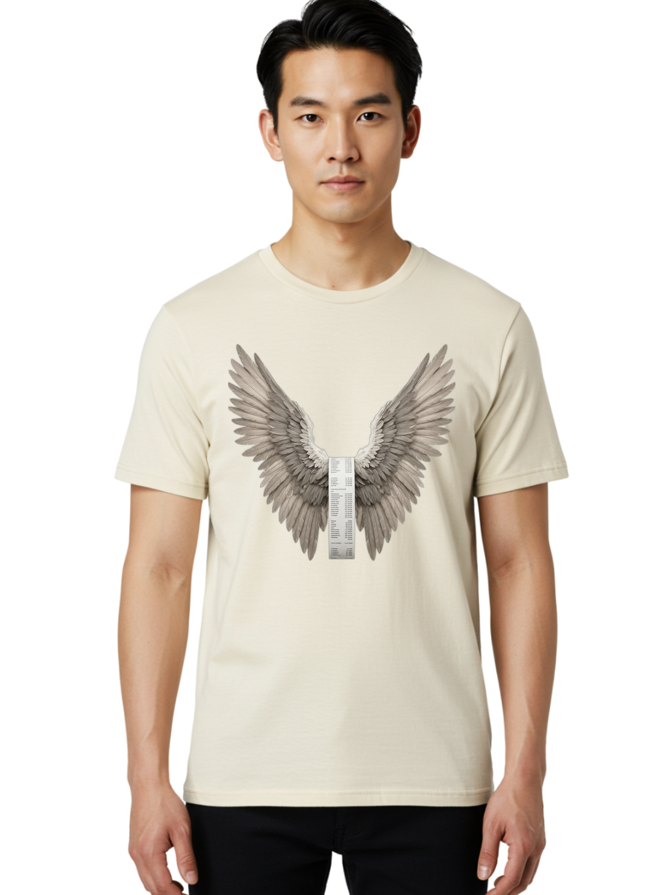 Receipt-Wings Men'S Graphic Tee, 100% Cotton, Comfortable Casual Summer Wear, Machine Washable, Vintage Camera, Old Camera, Antique Camera, Black Camera, Classic Photography, Photography Equipment, Nostalgic Device, Film Camera, Camera Art Bal214