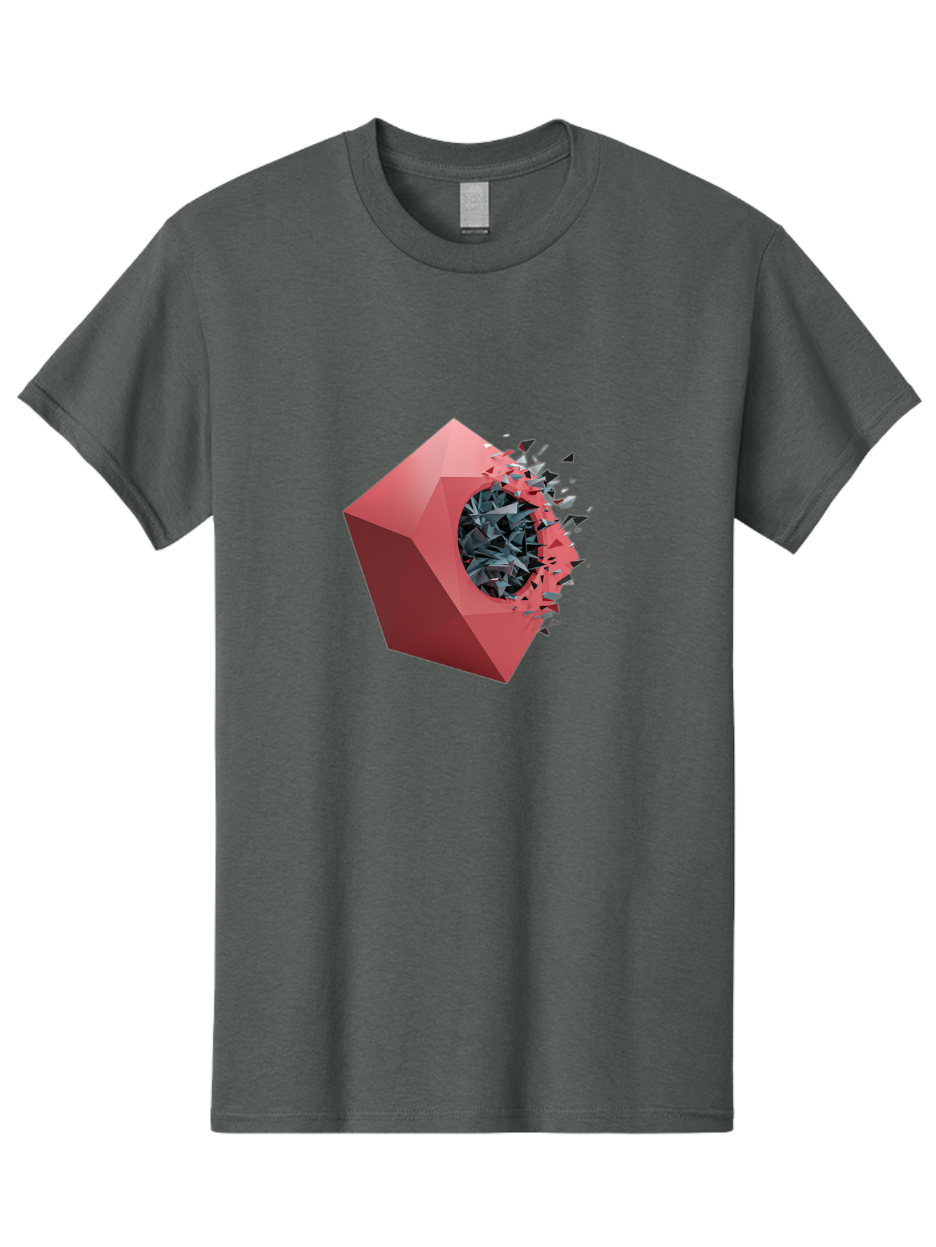 Red-Box-Shattering Men'S Graphic Tee, 100% Cotton, Comfortable Casual Summer Wear, Machine Washable, Vintage Camera, Old Camera, Antique Camera, Black Camera, Classic Photography, Photography Equipment, Nostalgic Device, Film Camera, Bal215