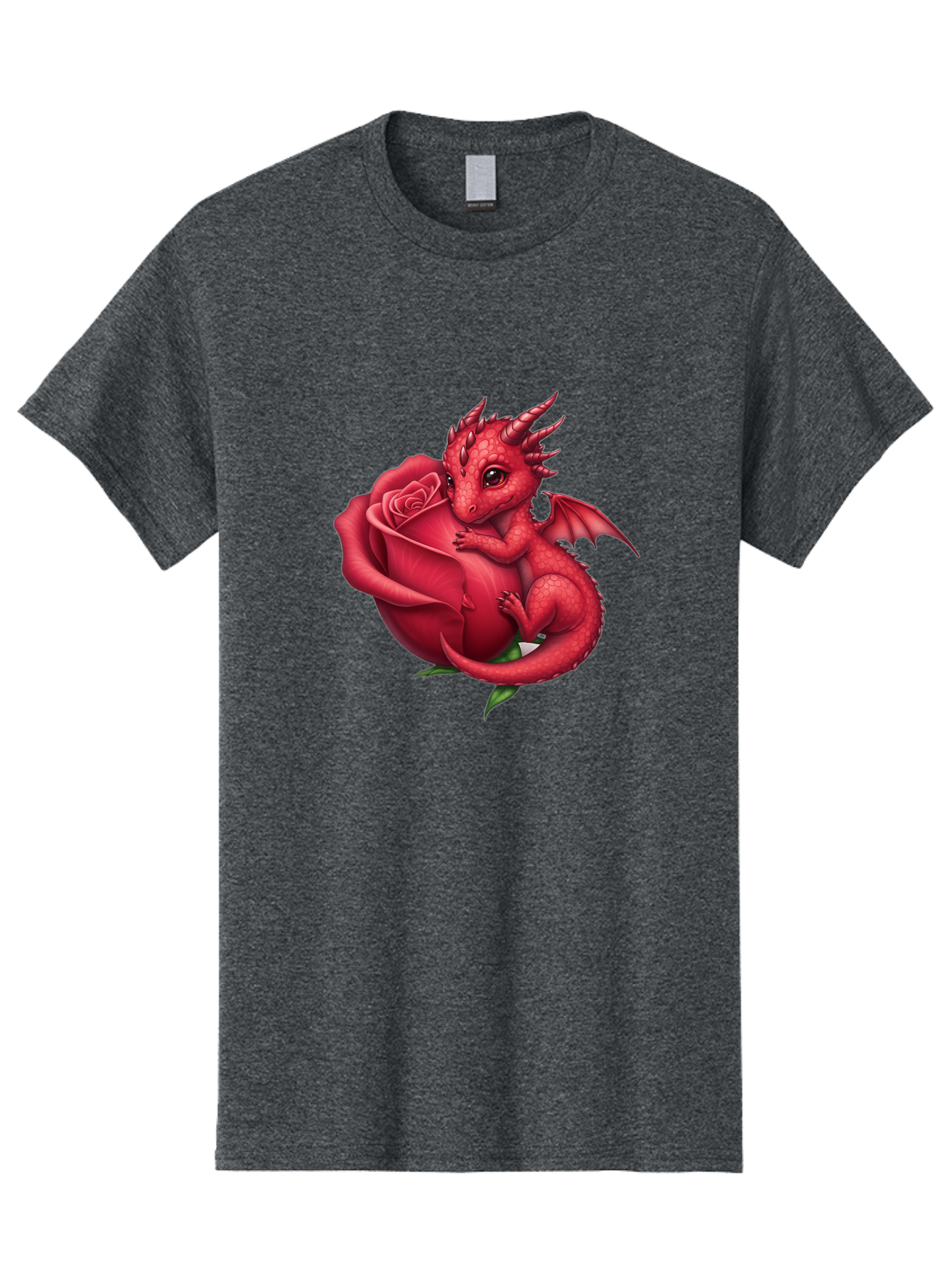 Red-Dragon-With-Rose Men'S Graphic Tee, 100% Cotton, Comfortable Casual Summer Wear, Machine Washable, Vintage Camera, Old Camera, Antique Camera, Black Camera, Classic Photography, Photography Equipment, Nostalgic Device, Film Camera, Bal216