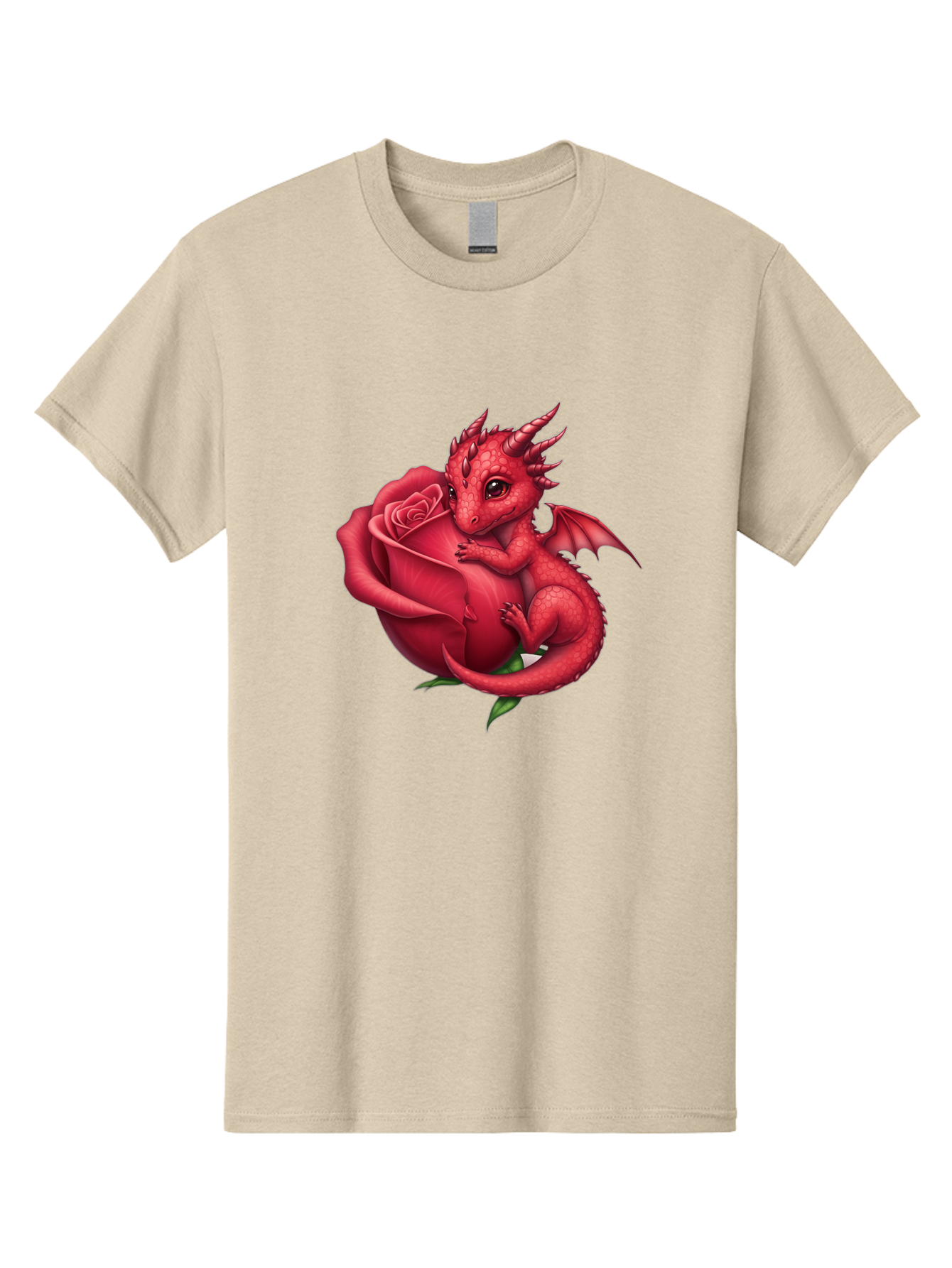 Red-Dragon-With-Rose Men'S Graphic Tee, 100% Cotton, Comfortable Casual Summer Wear, Machine Washable, Vintage Camera, Old Camera, Antique Camera, Black Camera, Classic Photography, Photography Equipment, Nostalgic Device, Film Camera, Bal216