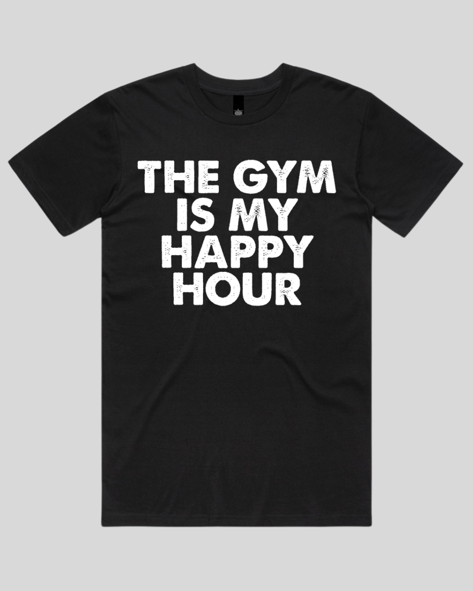 The Gym is My Happy Hour Men's T-Shirt