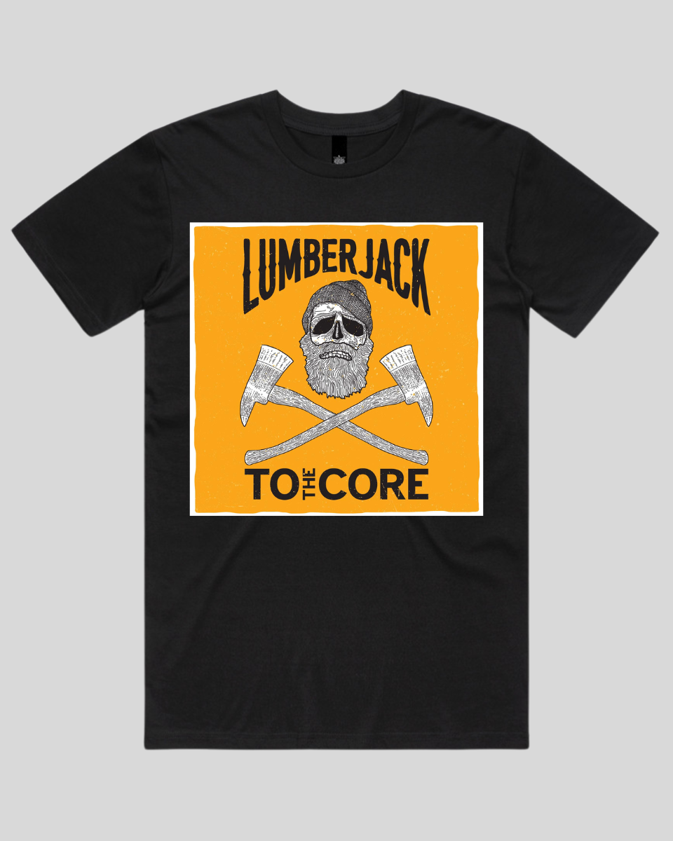 Lumberjack skull 3 Men's T-shirt