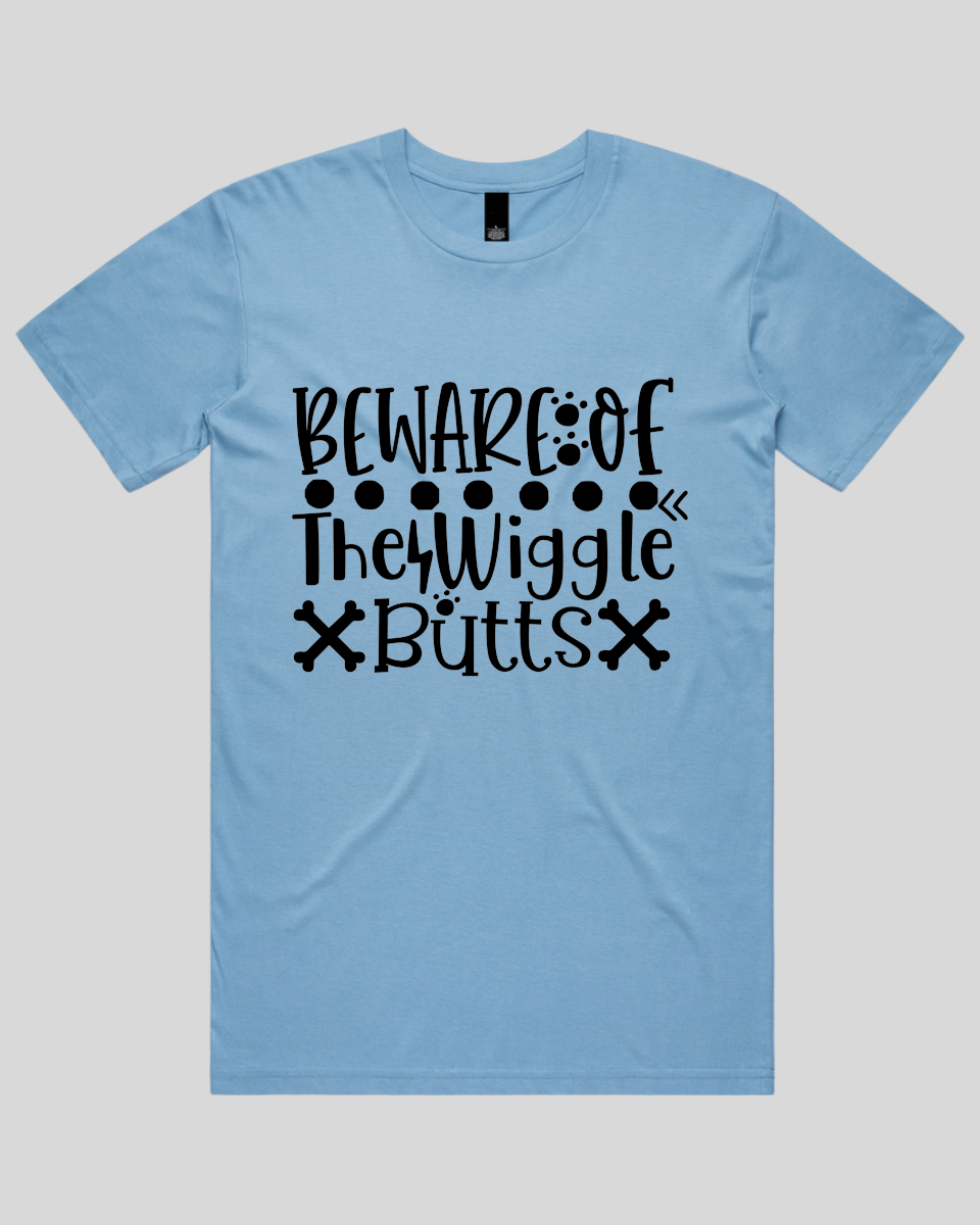 Beware Of The Wiggle Butts Men's T-Shirt