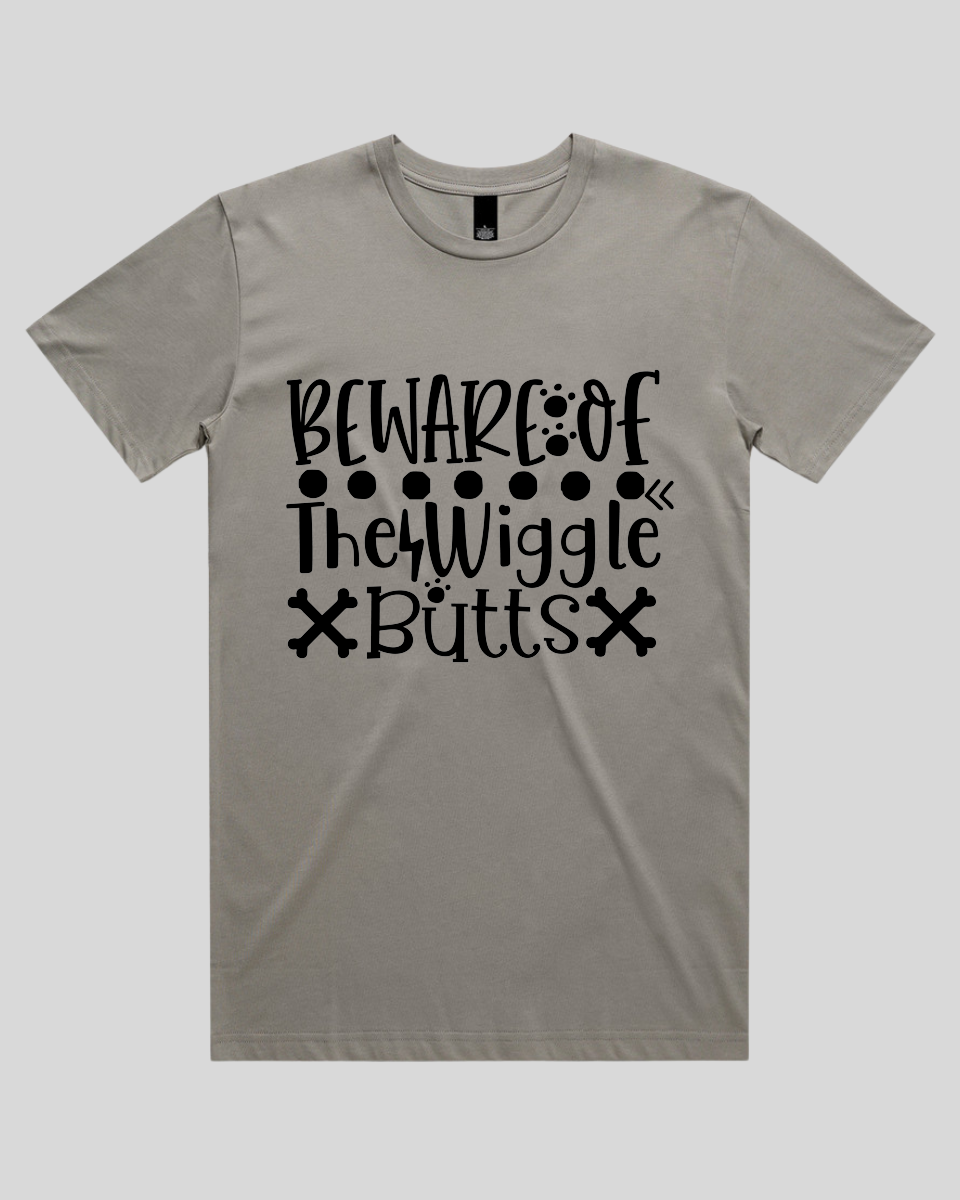 Beware Of The Wiggle Butts Men's T-Shirt