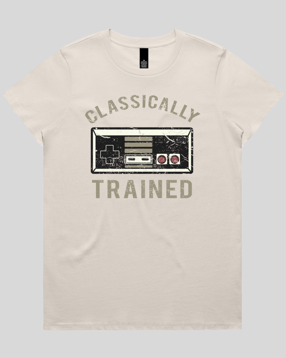 Classically Trained Distressed  Women's T-Shirt