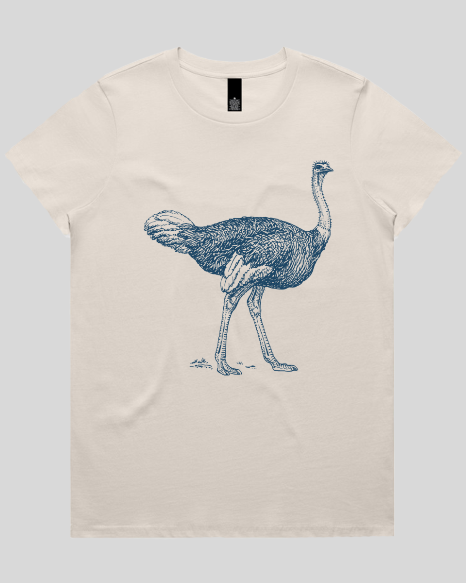 African Ostrich Walk Women's T-Shirt