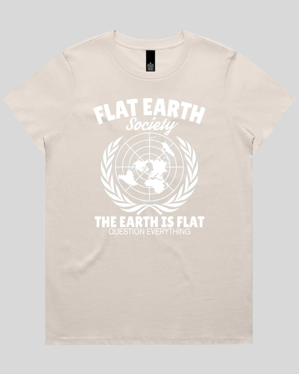 Flat Earth Society Women's T-Shirt