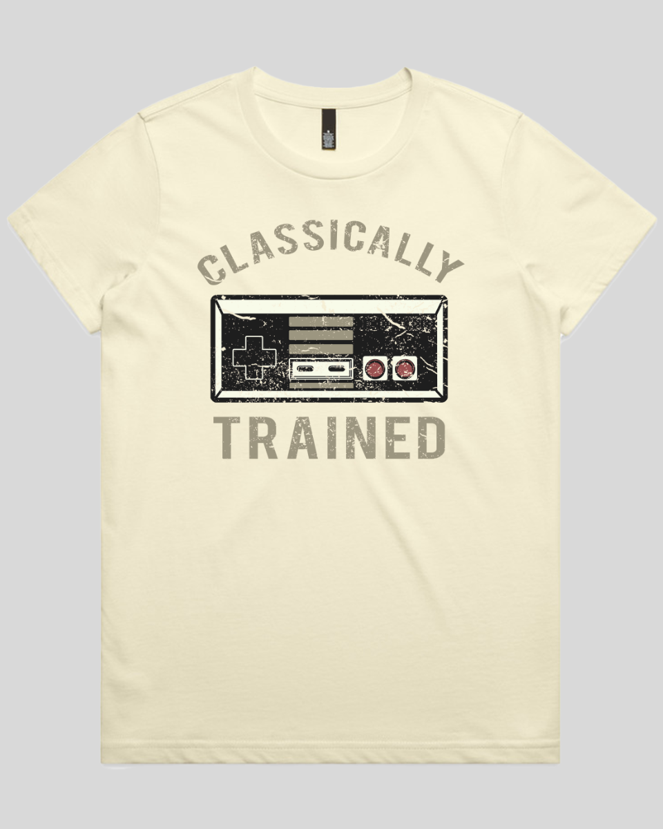 Classically Trained Distressed  Women's T-Shirt