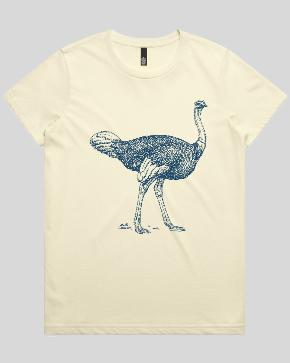 African Ostrich Walk Women's T-Shirt