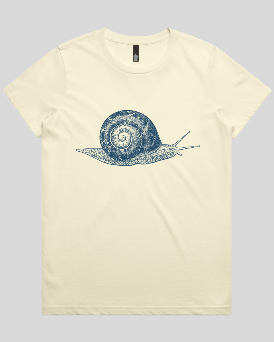 Spiral Snail Crawl Women's T-Shirt
