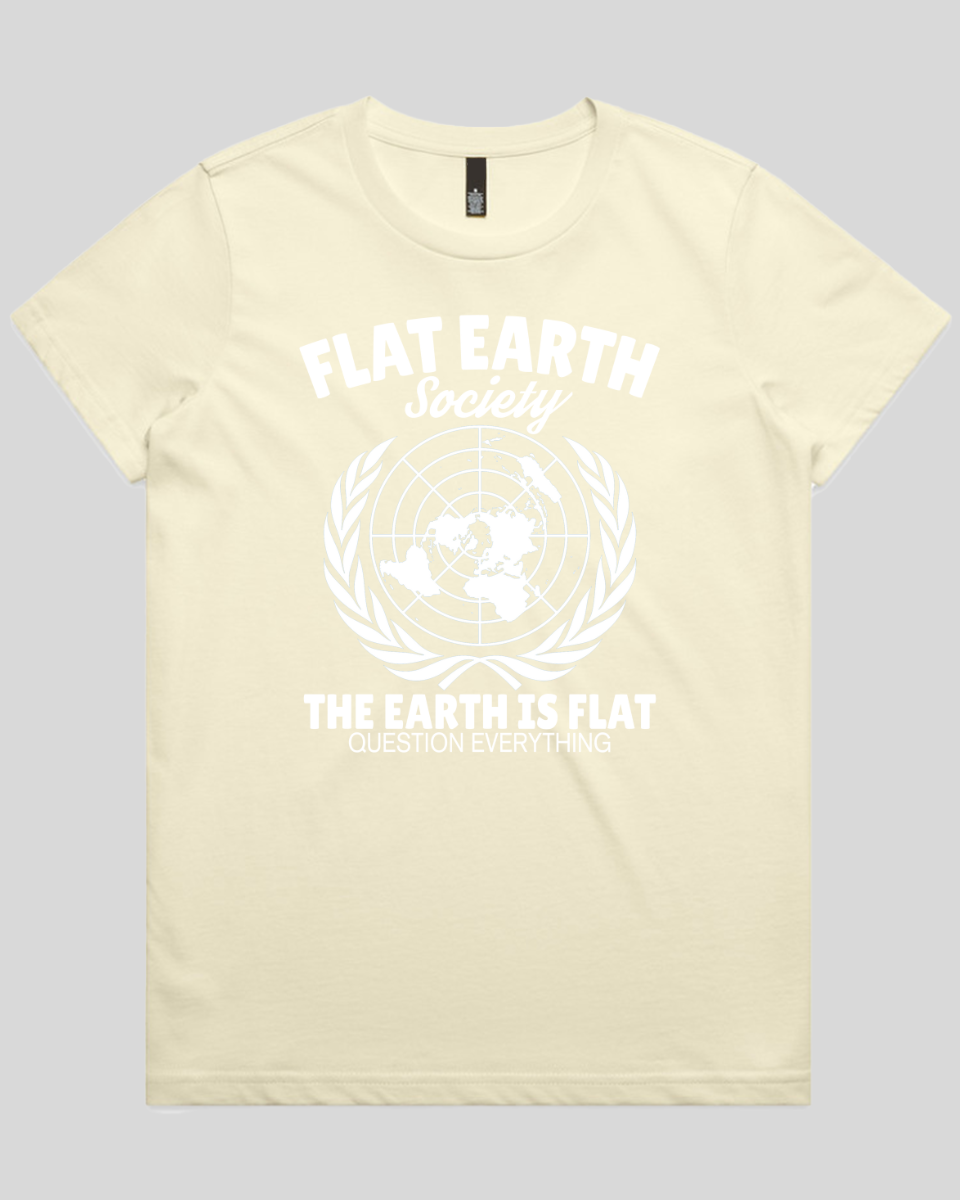 Flat Earth Society Women's T-Shirt