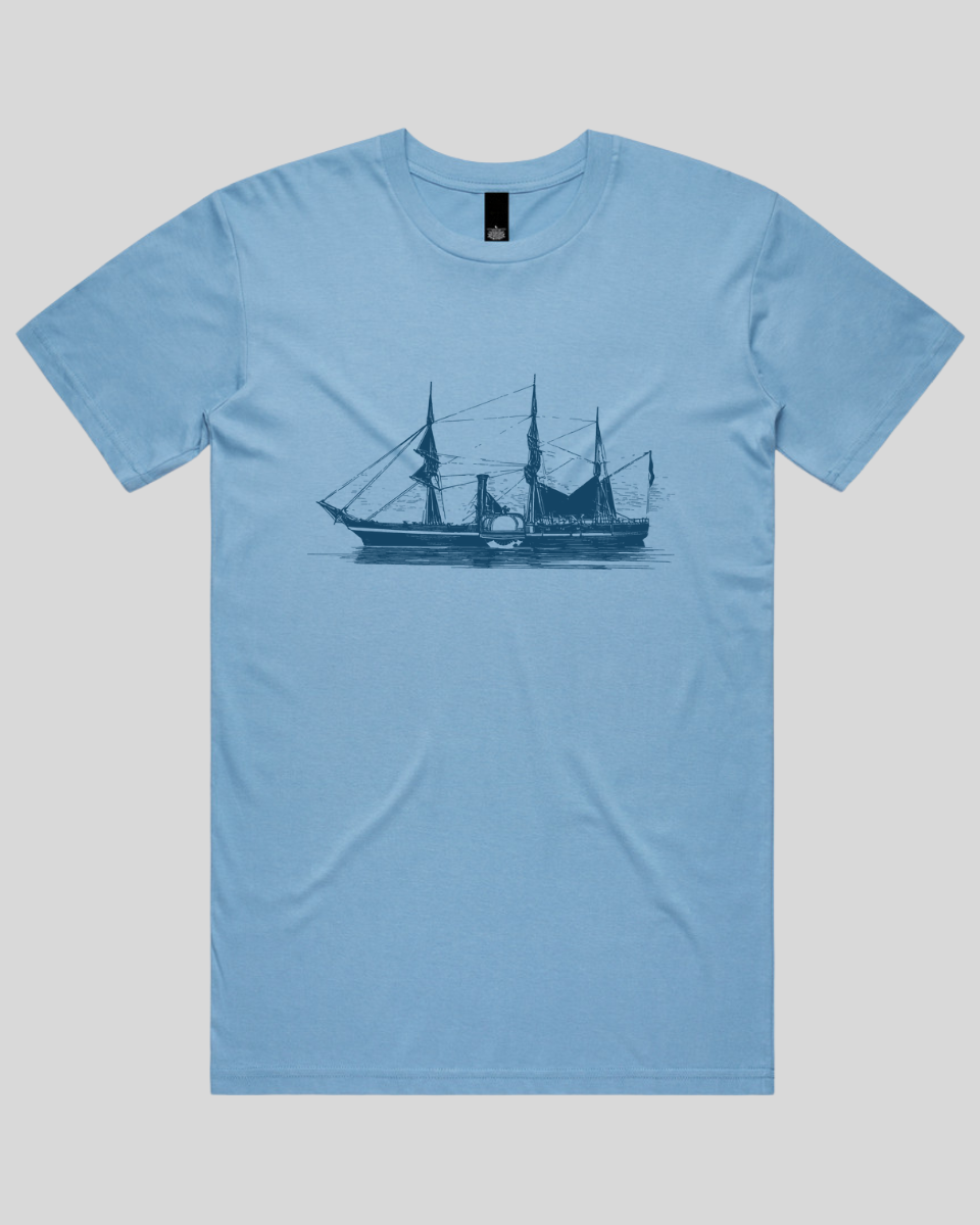 Ocean Ghost Ship Men's T-Shirt