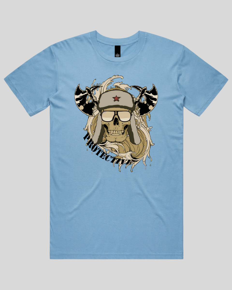 Proactive War Skull Men's T-Shirt