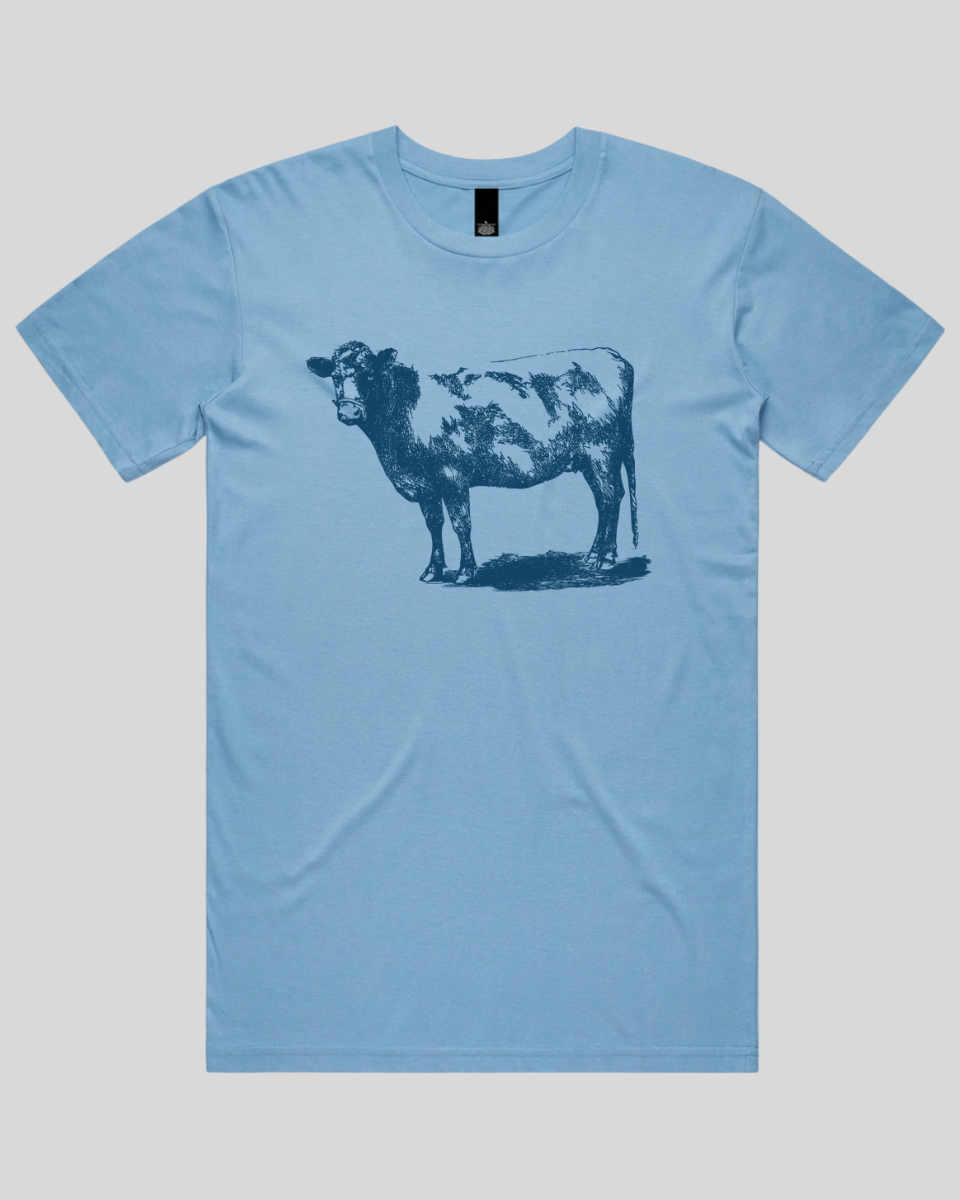 Vintage Farm Cow Men's T-Shirt