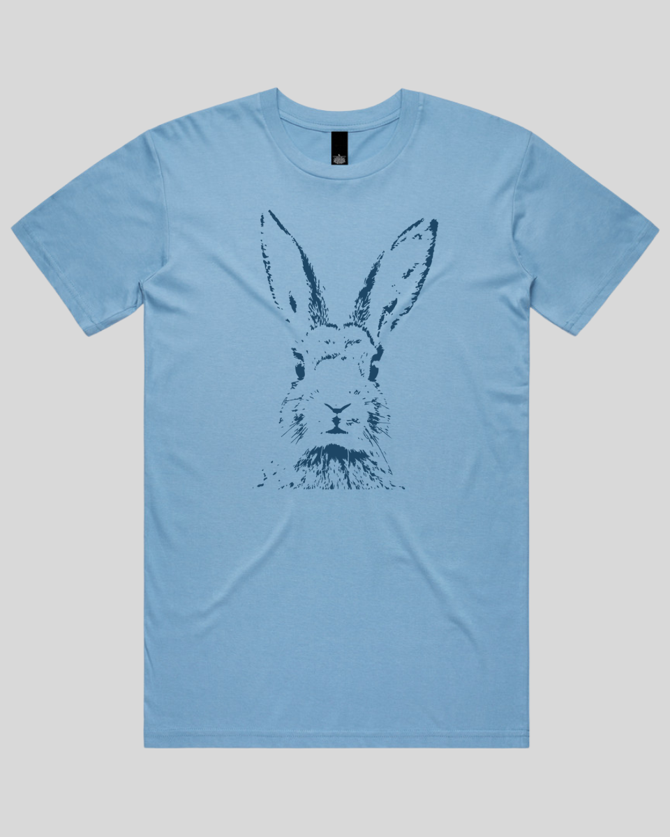 Alert Bunny Men's T-Shirt