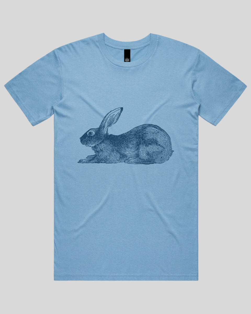 Rabbit Sitting Men T-Shirt